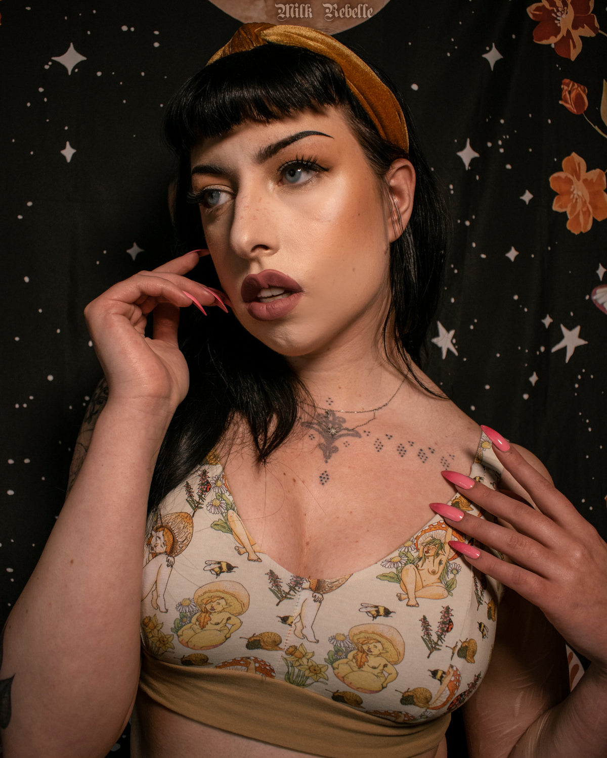 The Mushroom Babes | Organic Cotton Briefs | Handmade in the UK | 3XS-10XL
