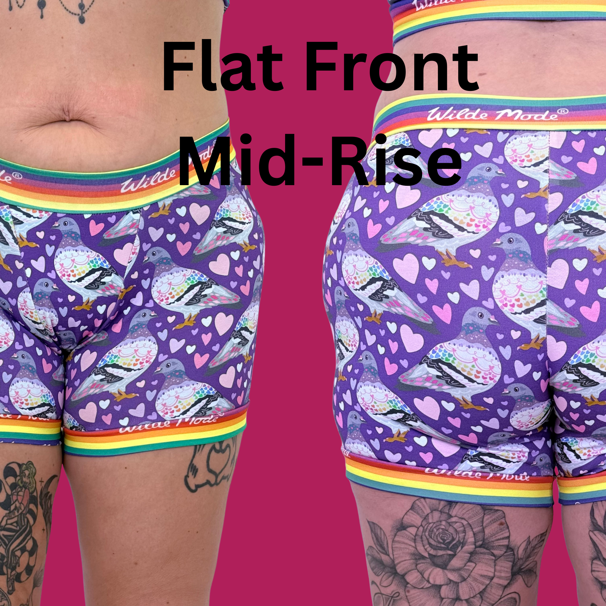 Boxer Shorts | Retro Bloom Floral Pop | Organic Cotton