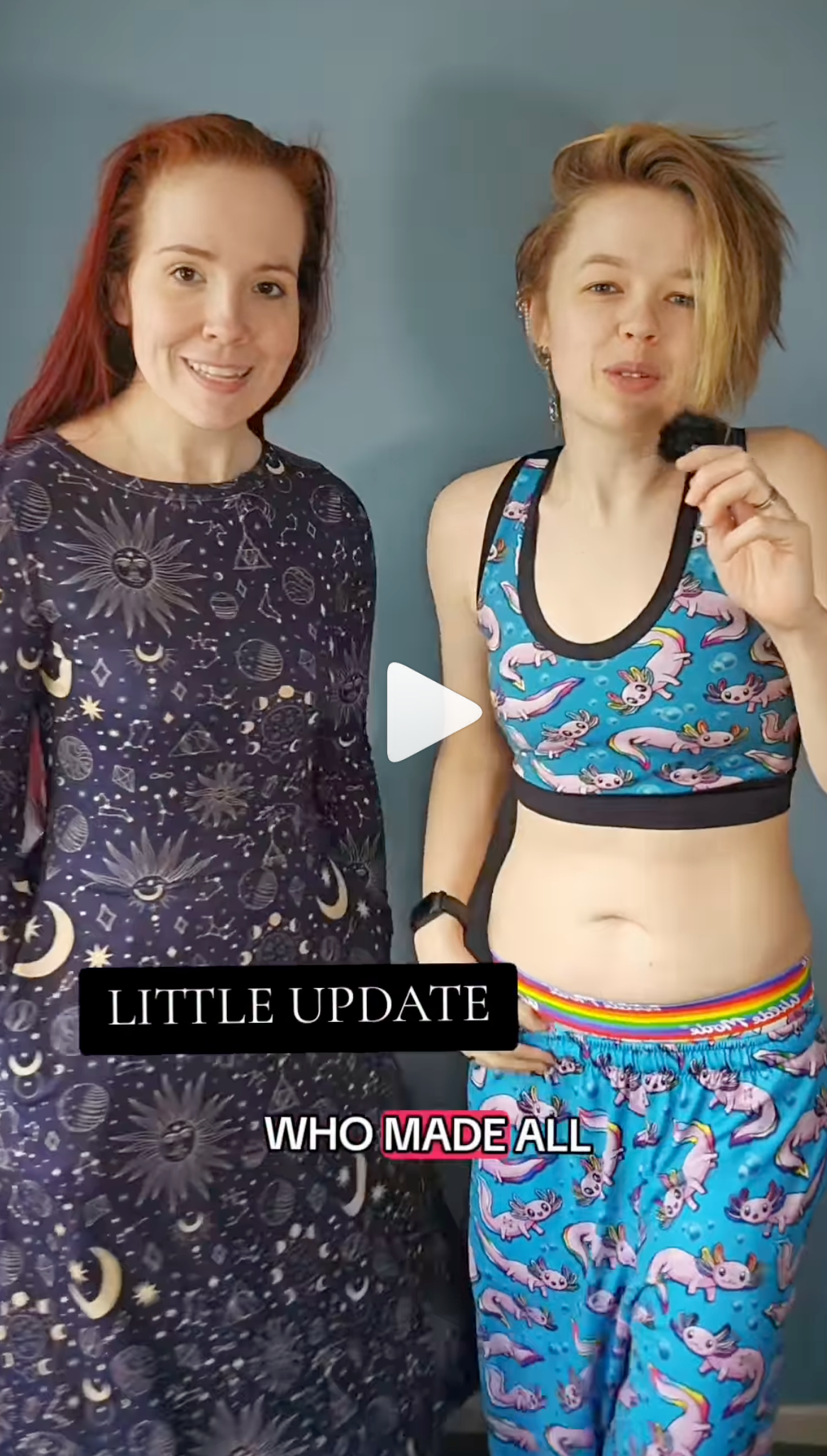 Binder Alternative Comfort Compression Top | Wilde Mode Multi Print | Recycled