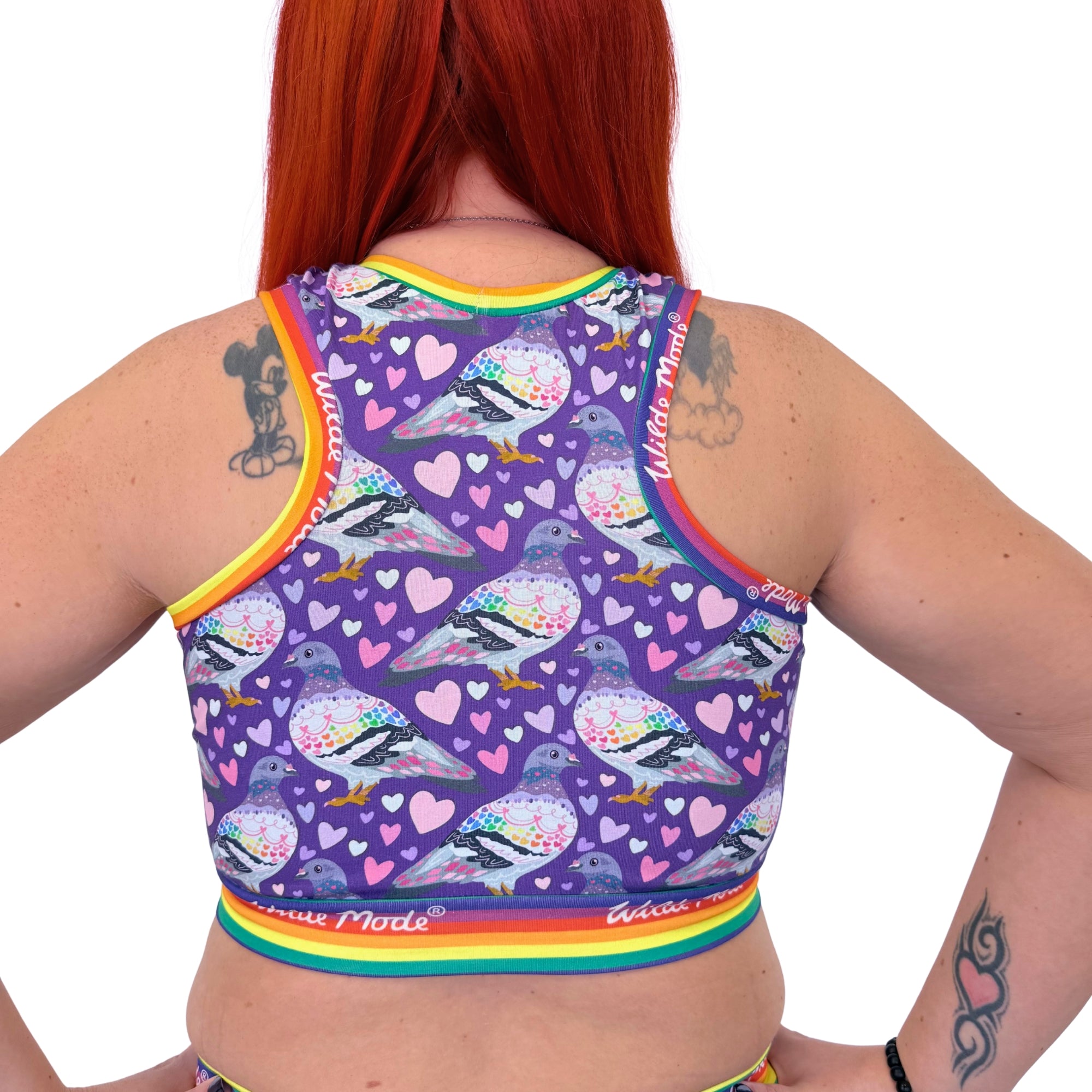 Wilde Mode Comfort Bralette | Pigeon Love | Organic Cotton