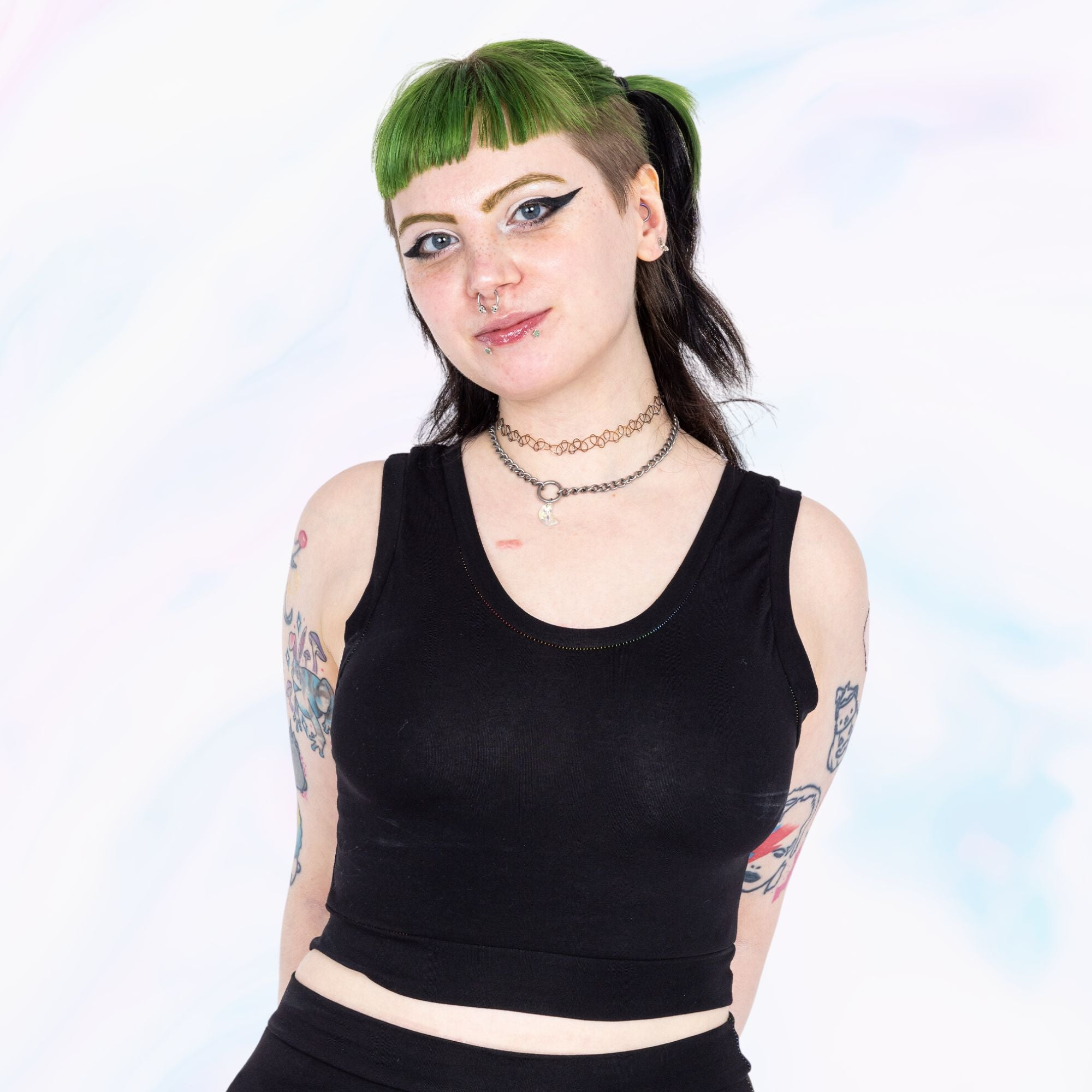 Comfort Bralette | Neutral Print |  Bralette | Organic Cotton