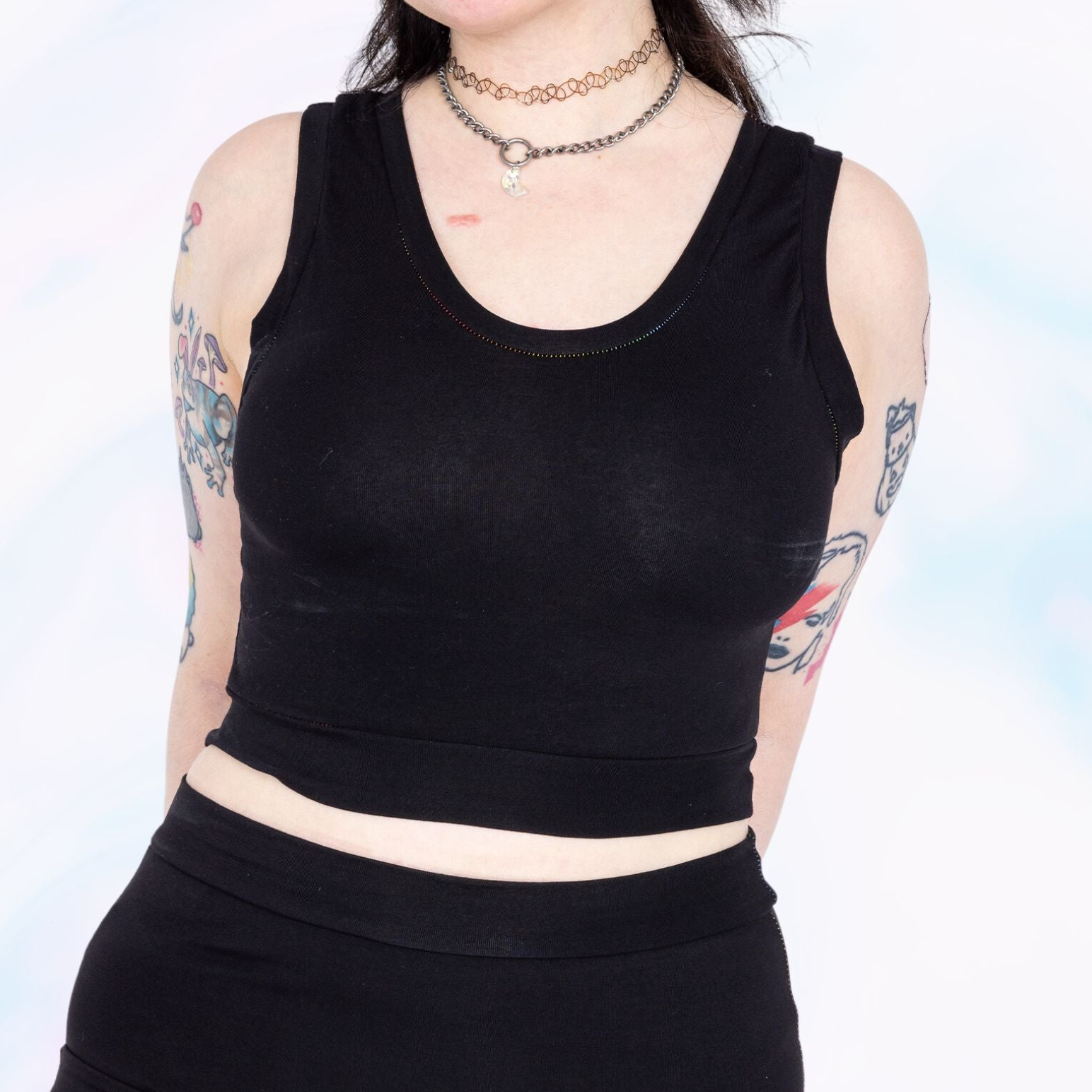 Comfort Bralette | Neutral Print |  Bralette | Organic Cotton