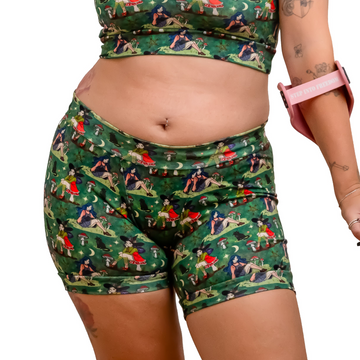 The Green Forest Witch | Gothic Print | Organic Cotton Comfort Boxers | XS-6XL