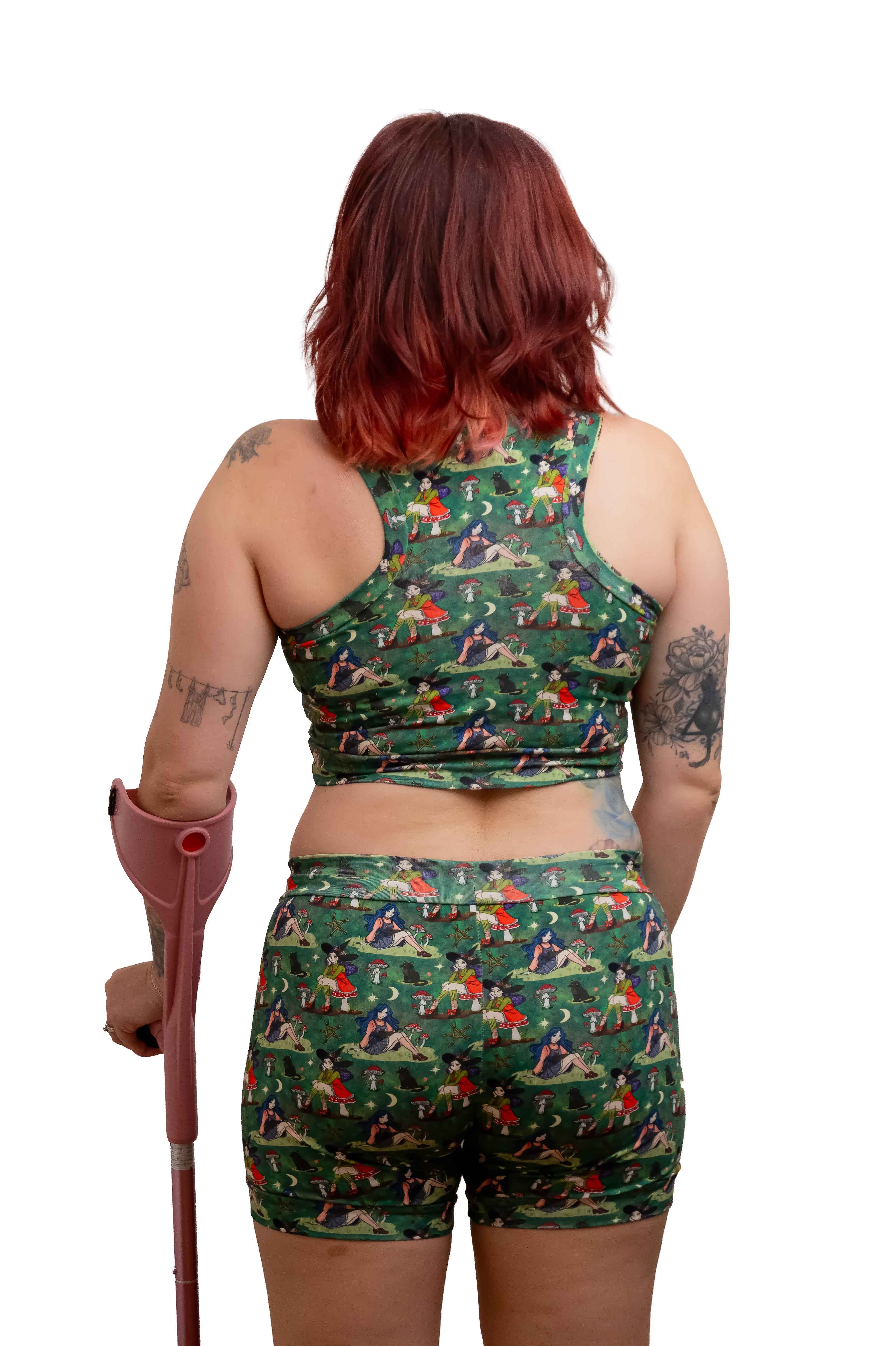 The Green Forest Witch Comfort Bralette | Organic Cotton | Handmade in the UK