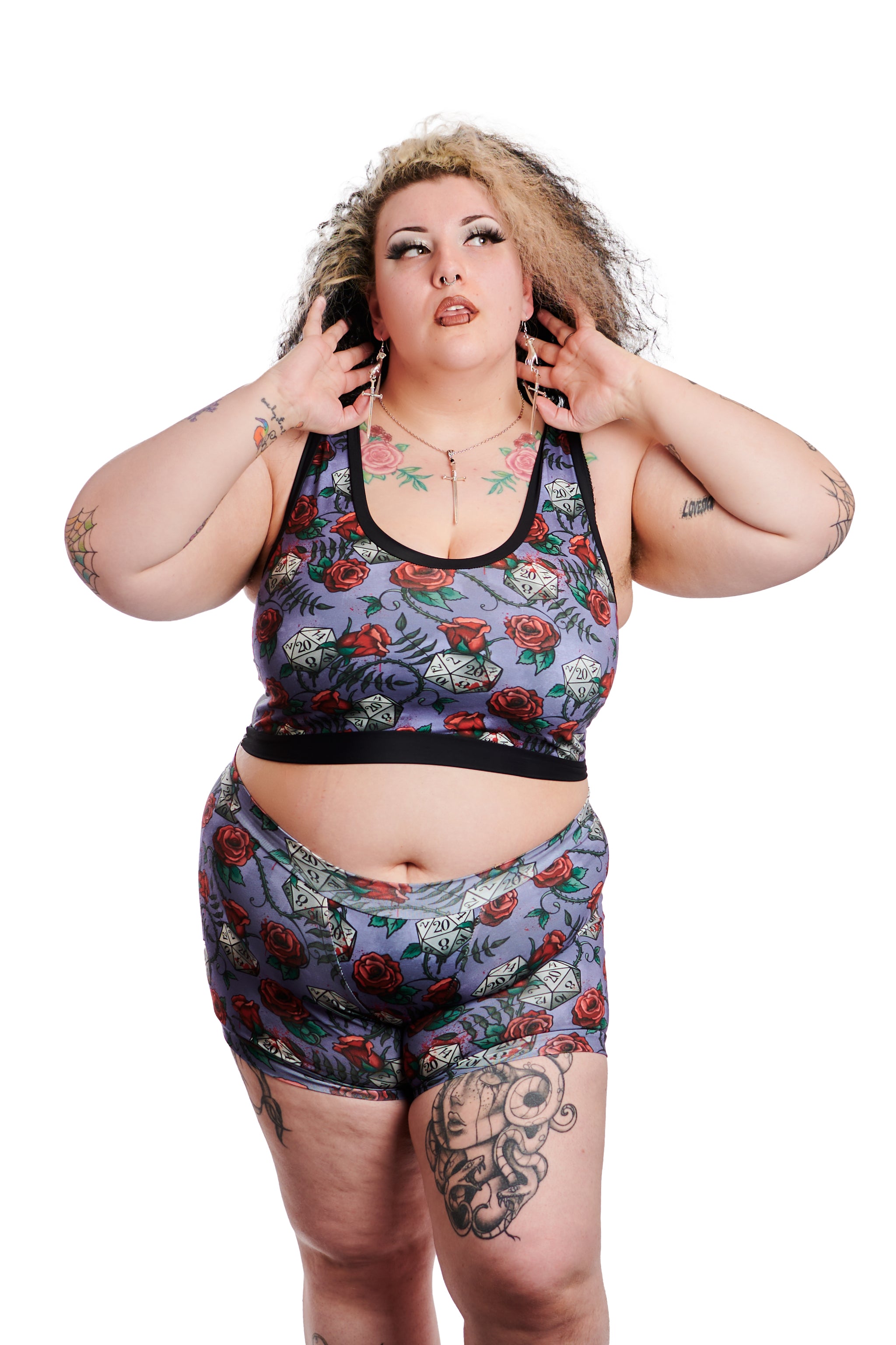 Binder Alternative Comfort Compression Top | Wilde Mode Multi Print | Recycled