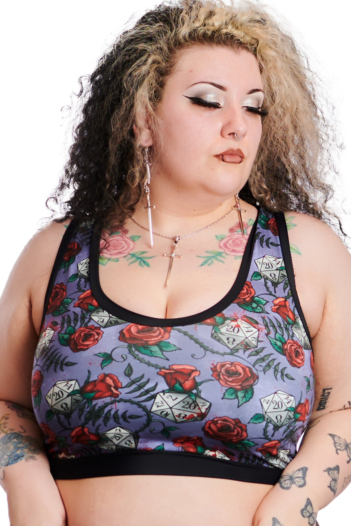 Binder Alternative Comfort Compression Top | Wilde Mode Multi Print | Recycled