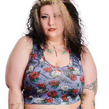 Comfort Bralette | DND Print | Organic Cotton