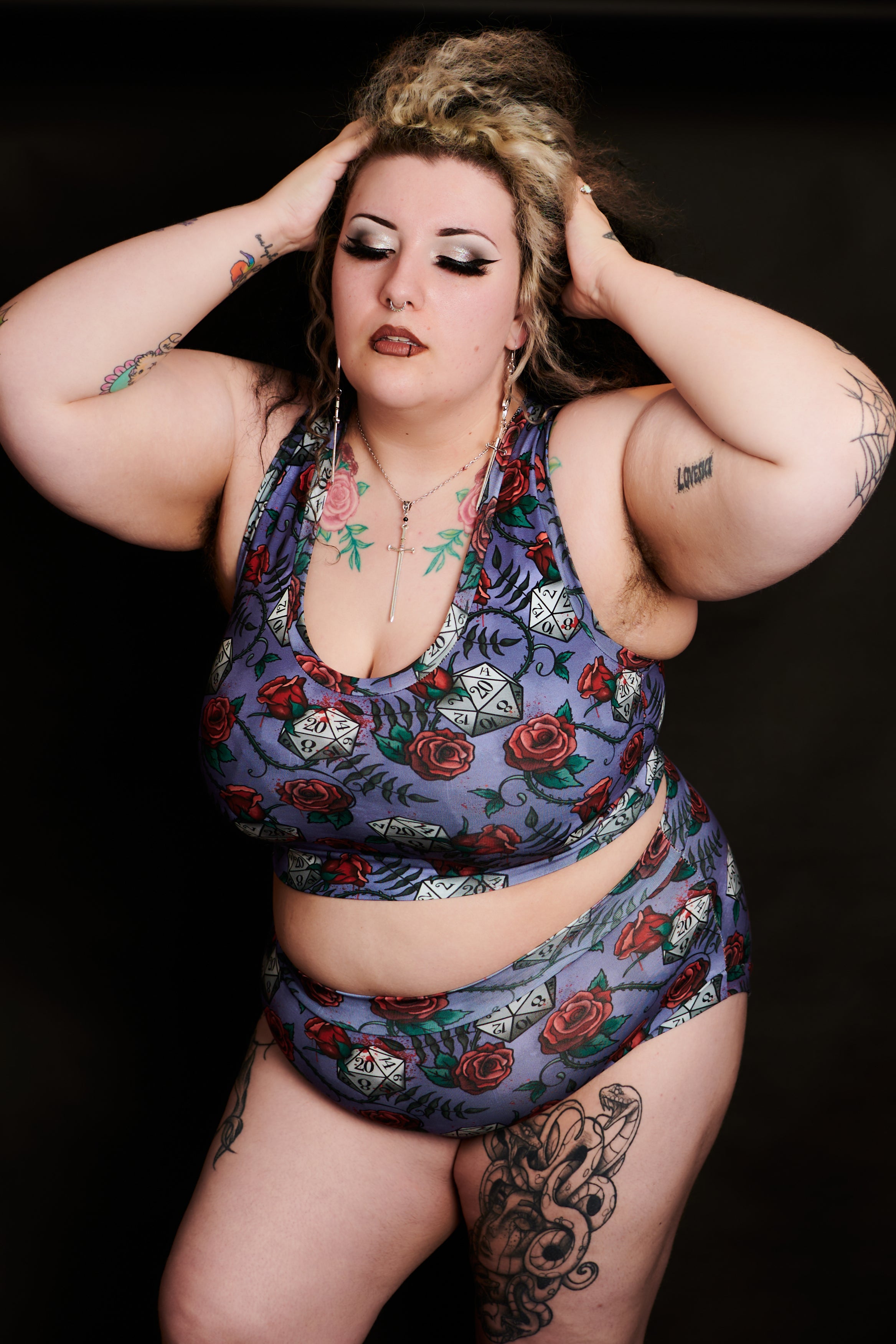 Comfort Bralette | DND Print | Organic Cotton