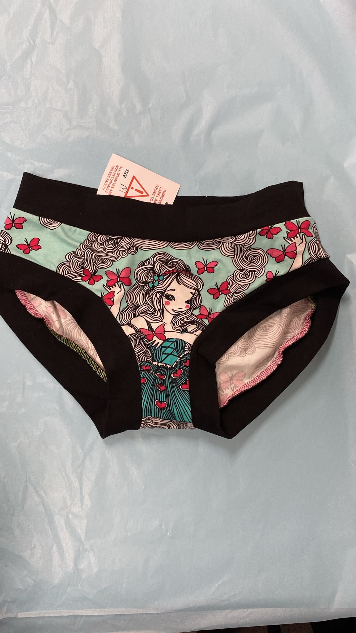 Last chance Wilde Mode underwear by Designed By Debz, featuring stylish, comfortable lingerie in vibrant colors and intricate details.