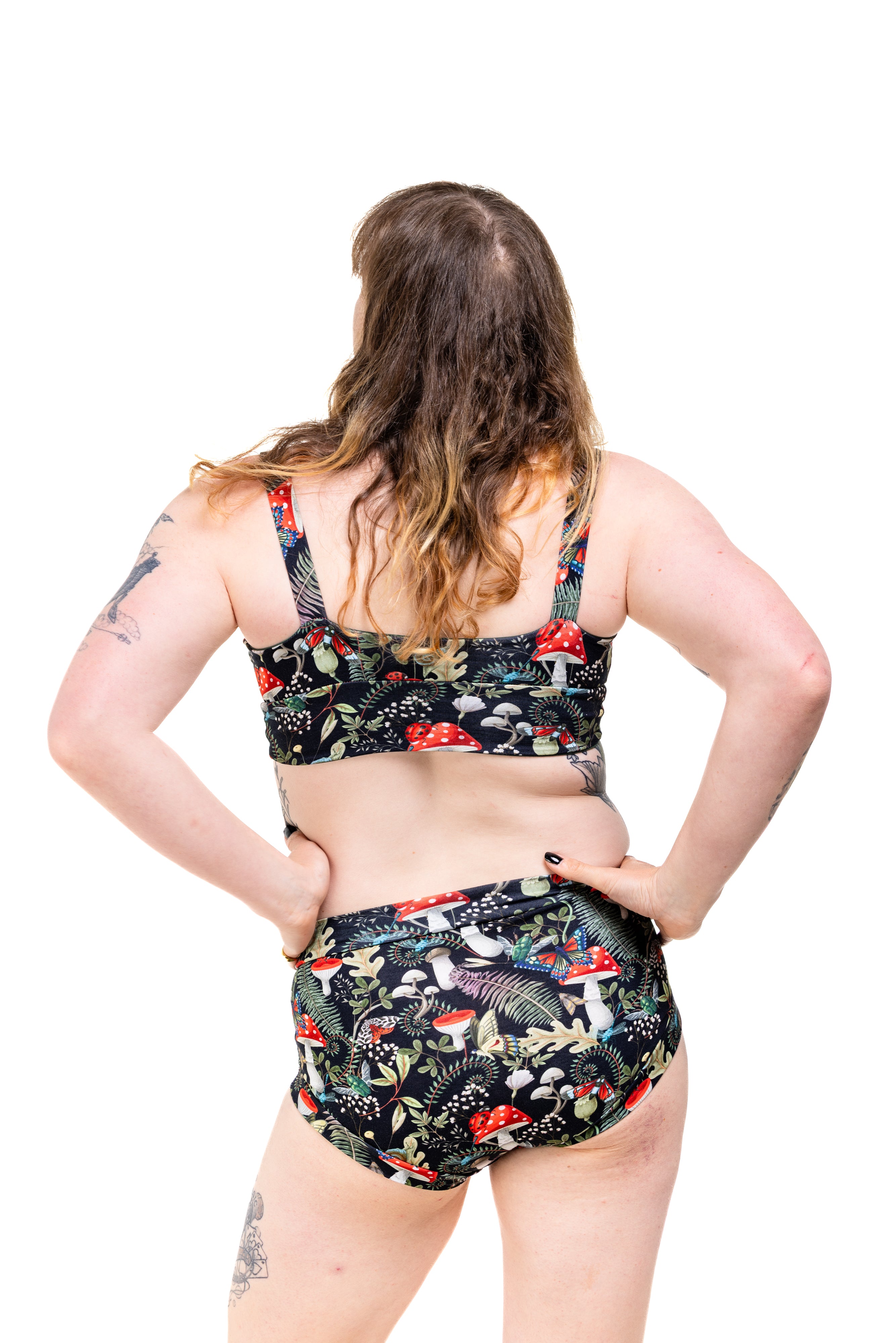 Wilde Mode Comfort Bra | Nightshade Hollow | Organic Cotton
