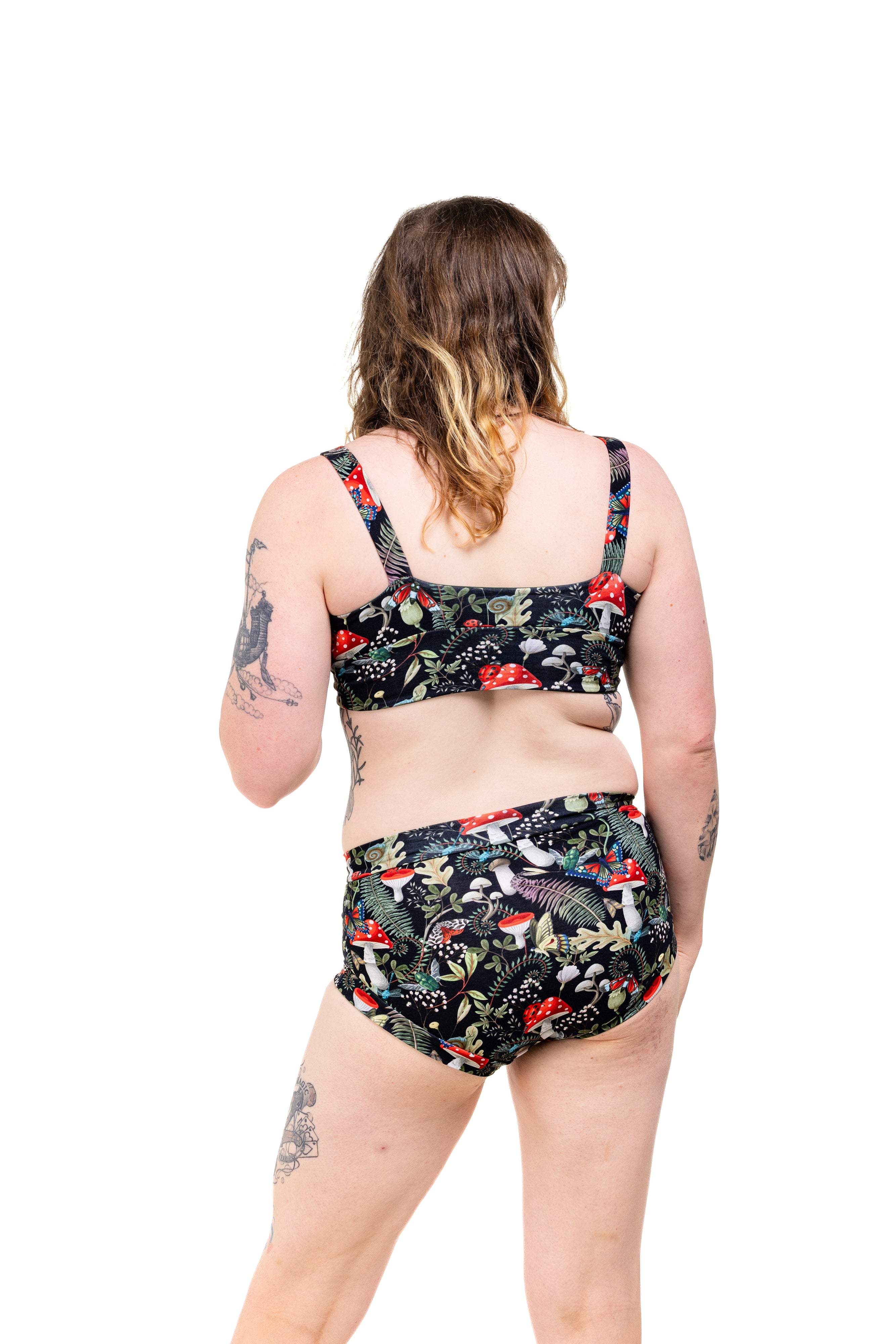 Wilde Mode Comfort Bra | Nightshade Hollow | Organic Cotton