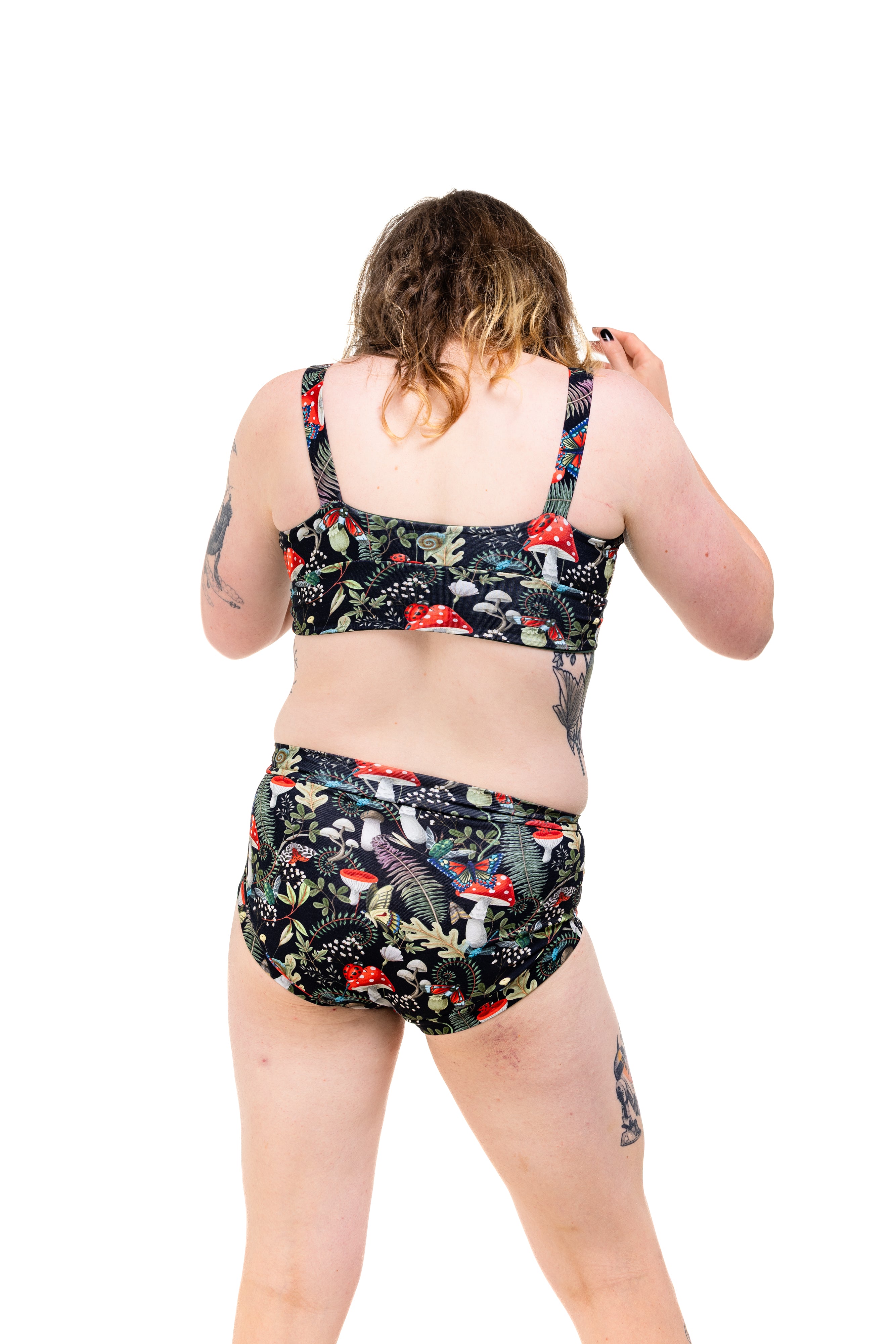 Wilde Mode Comfort Bra | Nightshade Hollow | Organic Cotton