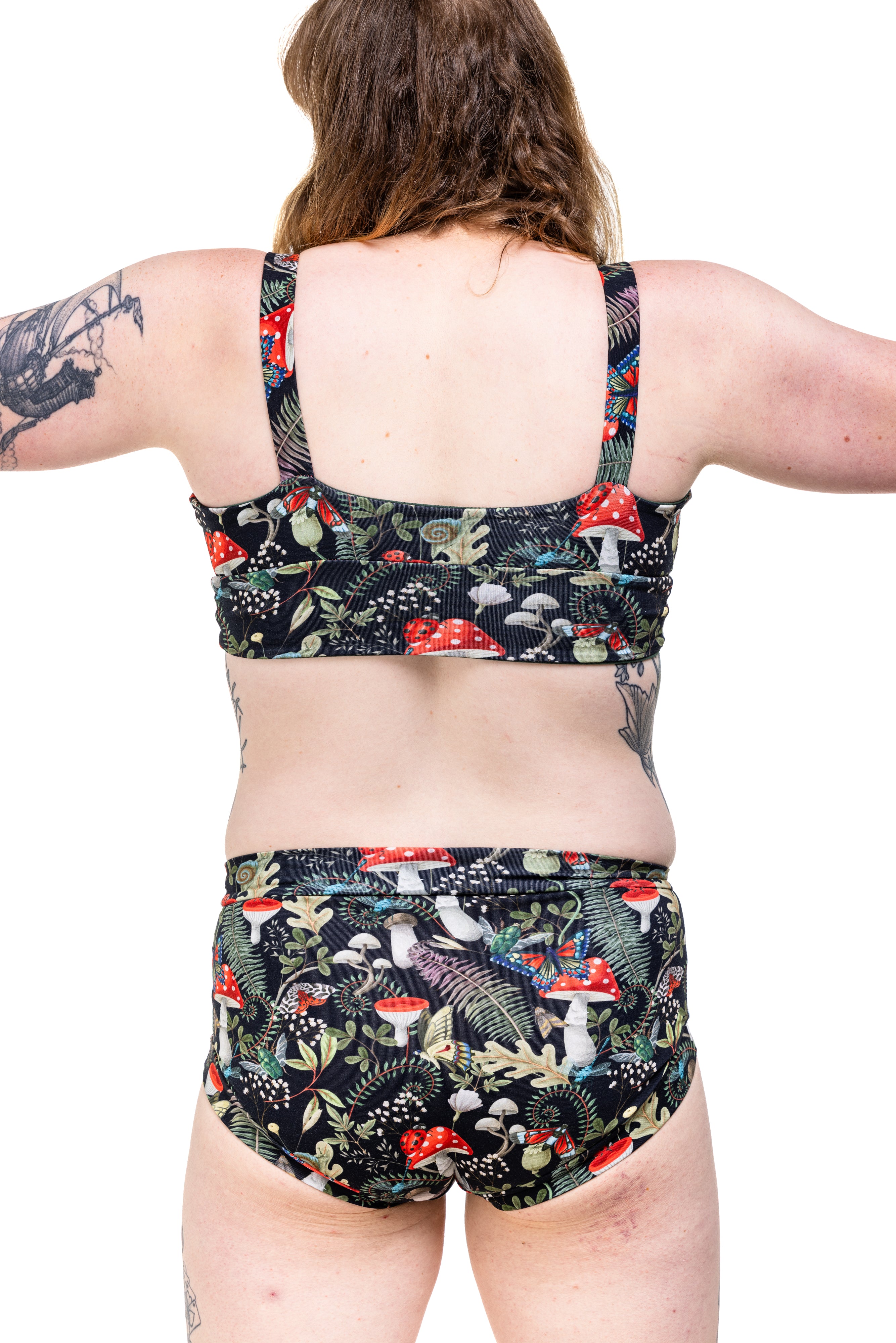 Wilde Mode Comfort Bra | Nightshade Hollow | Organic Cotton