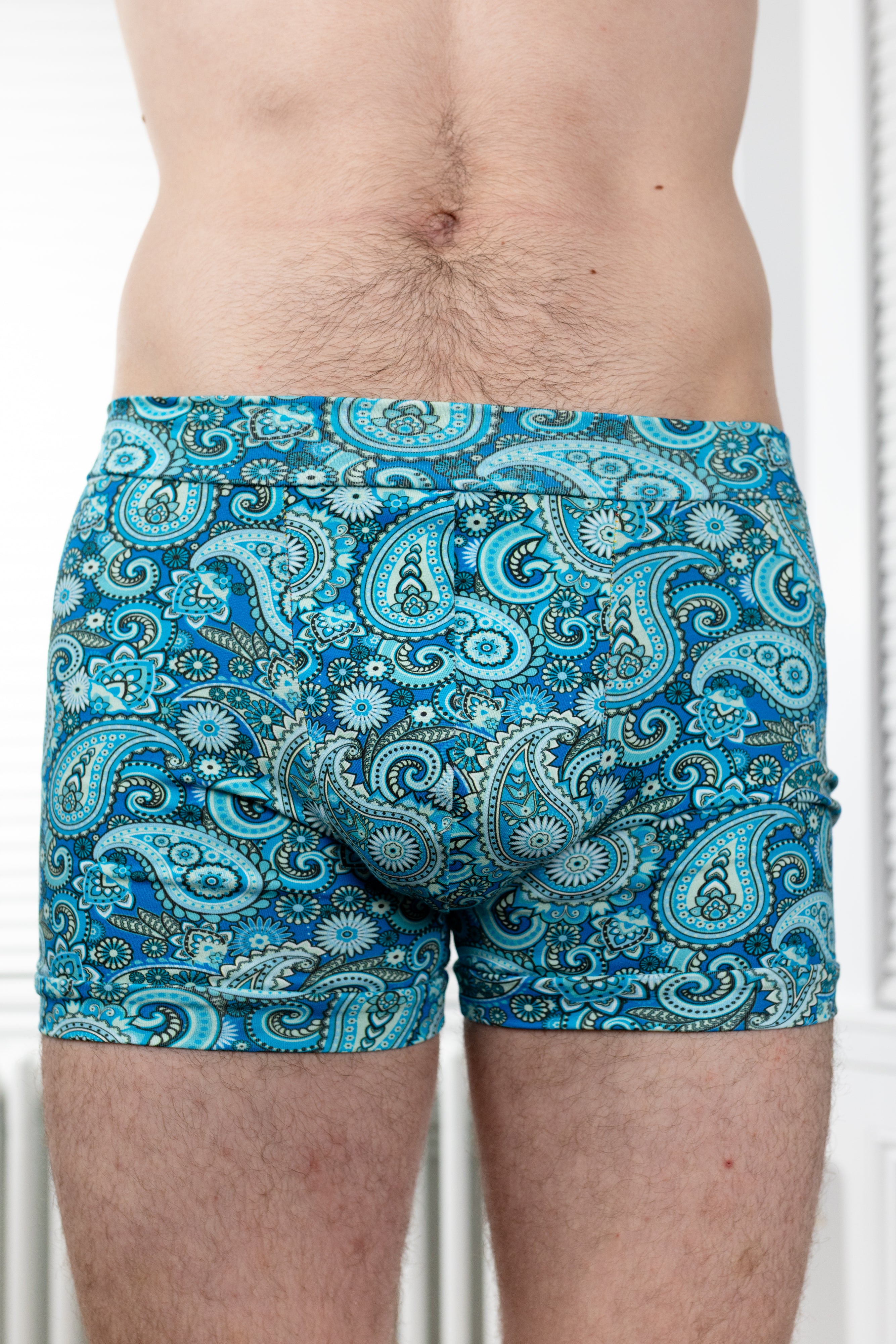 Boxer Shorts | Paisley Print | Organic Cotton