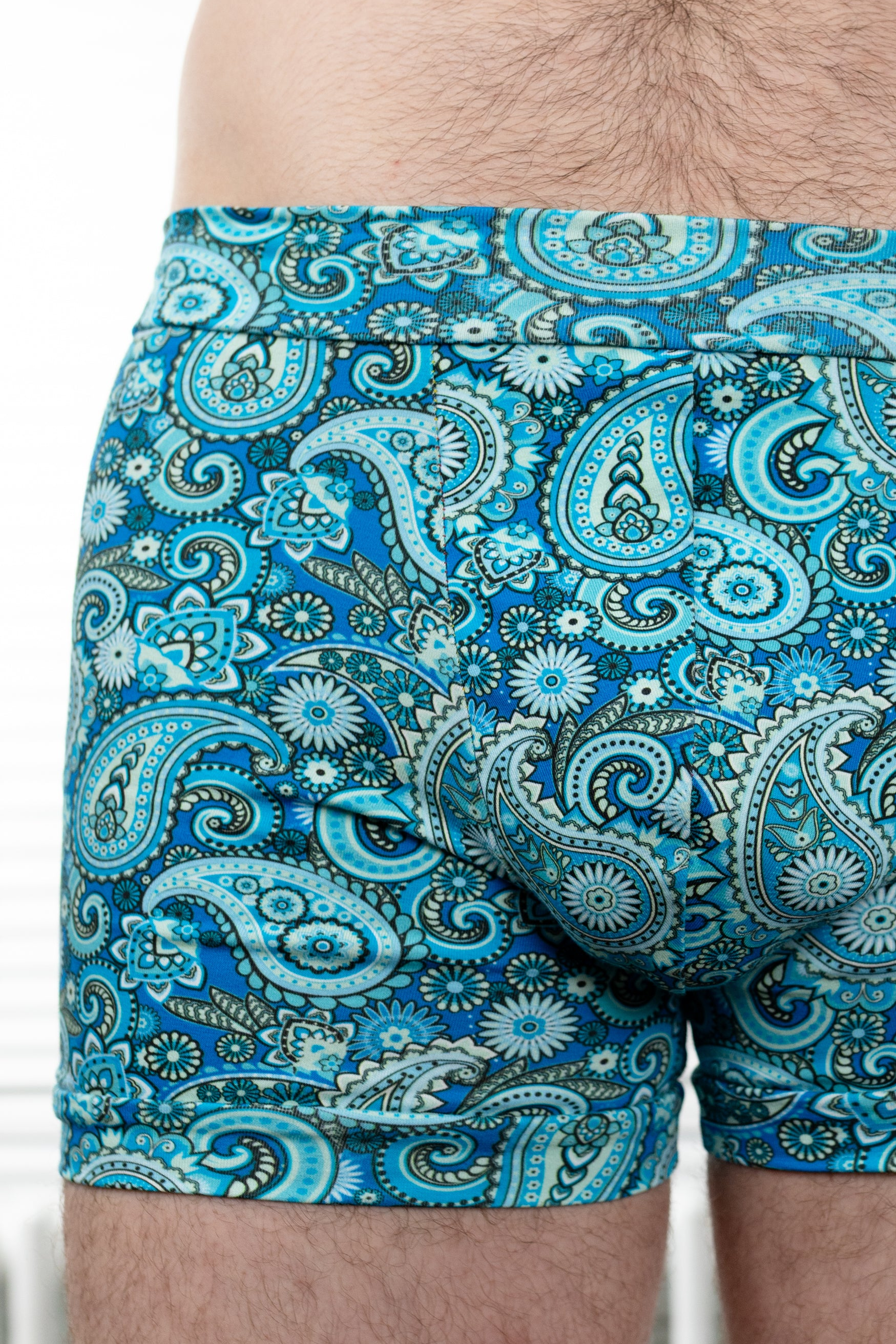 Boxer Shorts | Paisley Print | Organic Cotton