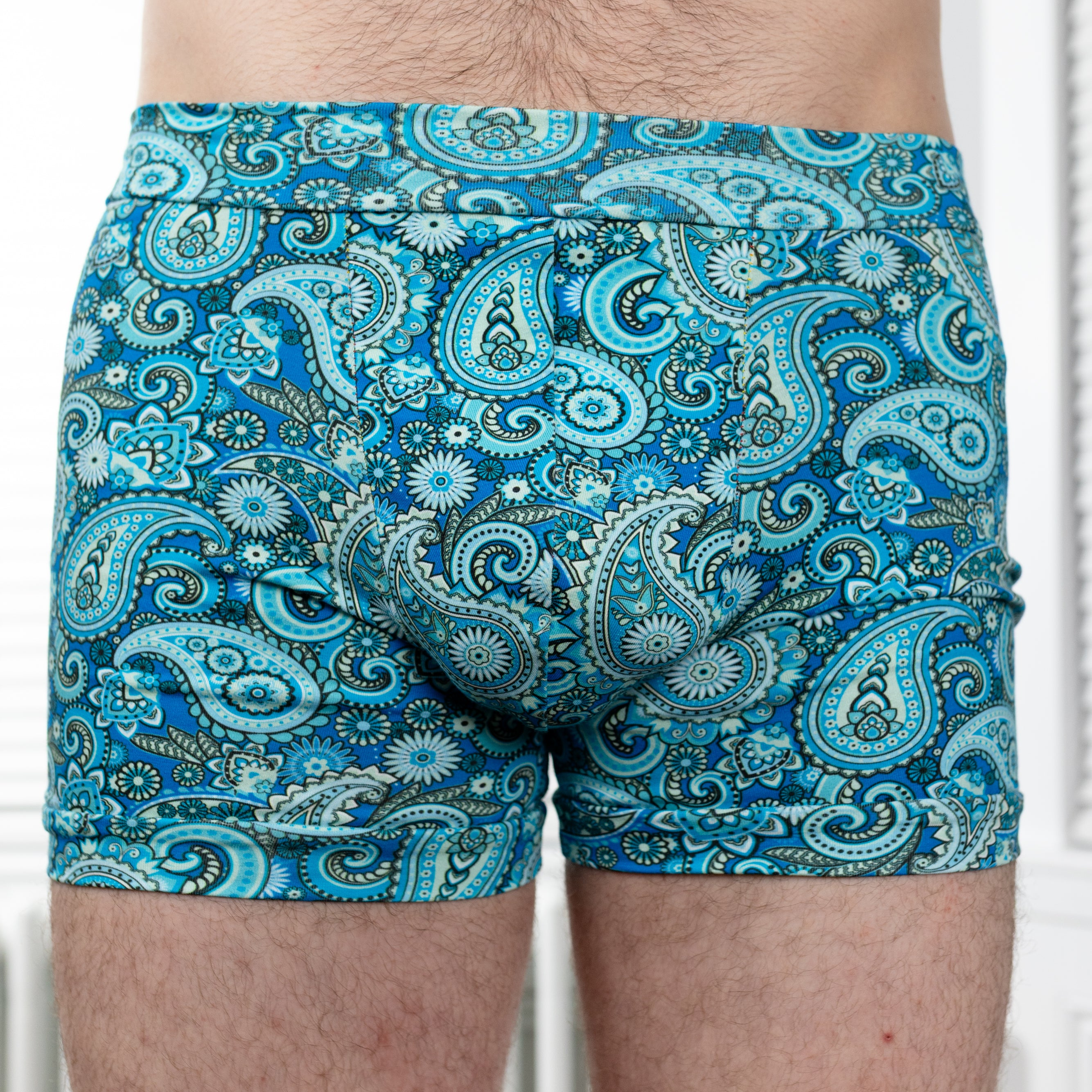 Boxer Shorts | Paisley Print | Organic Cotton