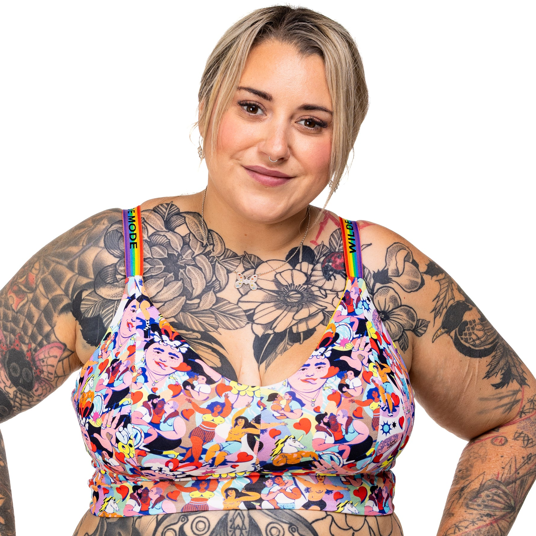 Comfort Bra | Wilde Mode Pride People | Organic Cotton