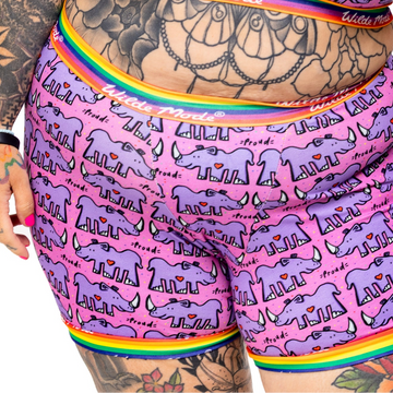 Boxer Shorts | Wilde Mode Pride Rhino | Organic Cotton