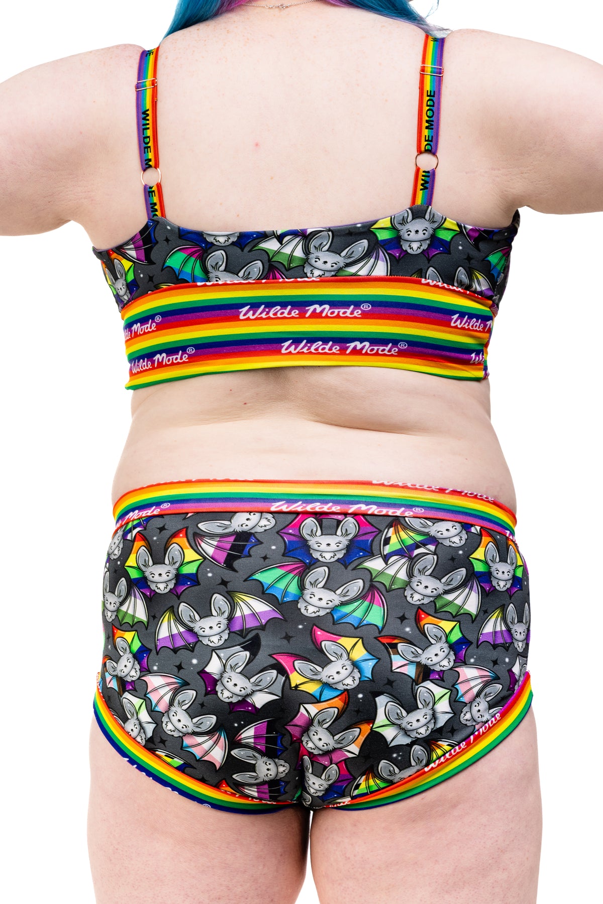 Pride Bats Organic Cotton Briefs | Handmade in the UK | 3XS-10XL