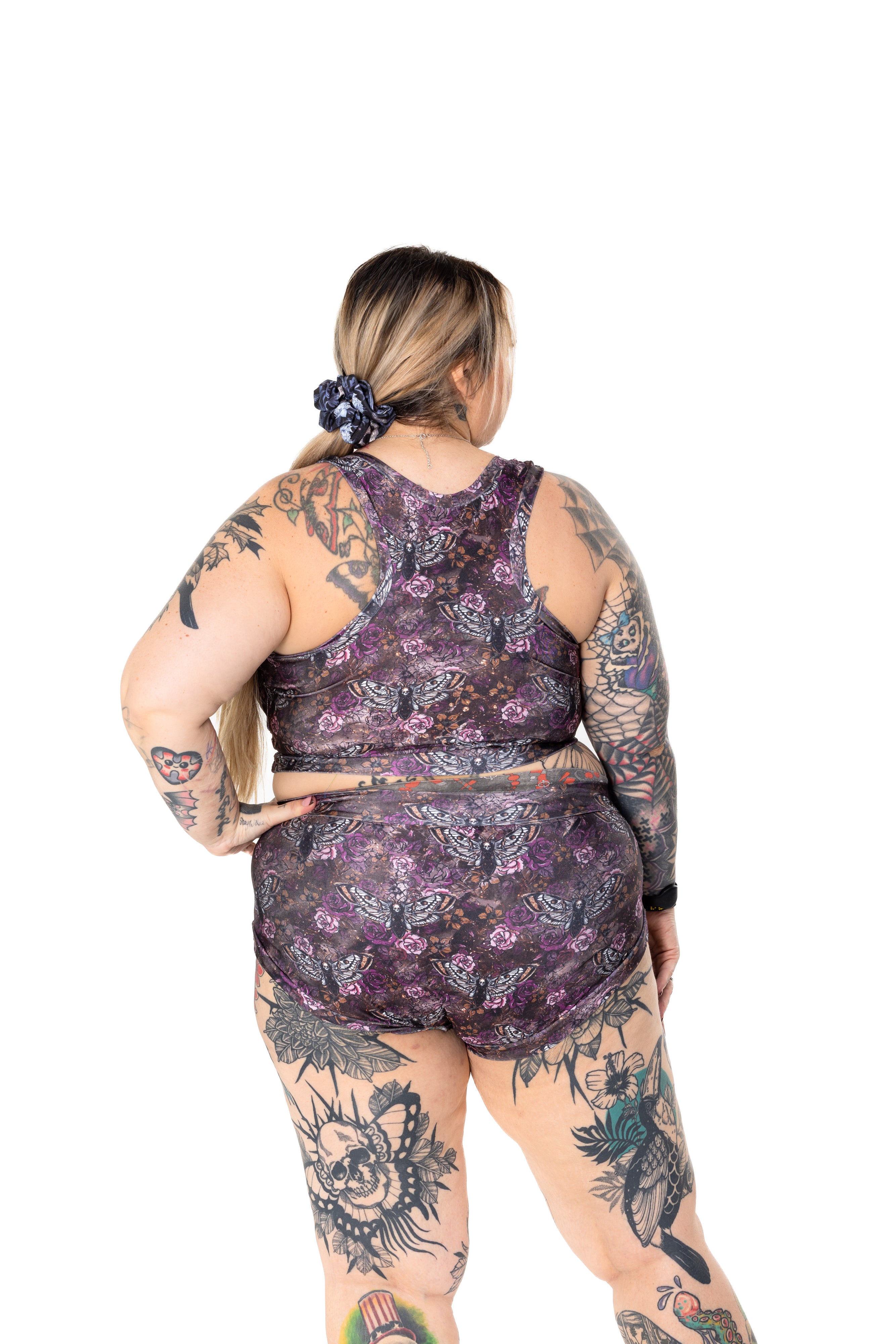 Wilde Mode Swim Bralette | Goth Moth | Recycled