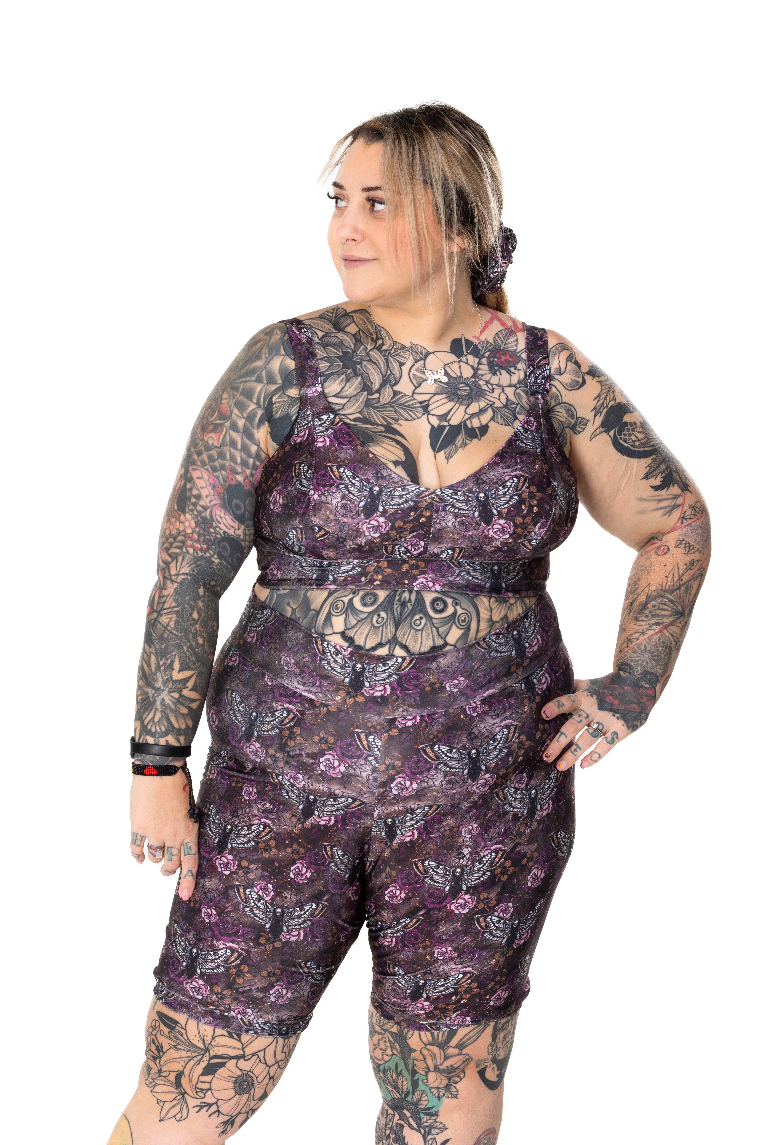 Wilde Mode Swim Bra | Goth Moth
