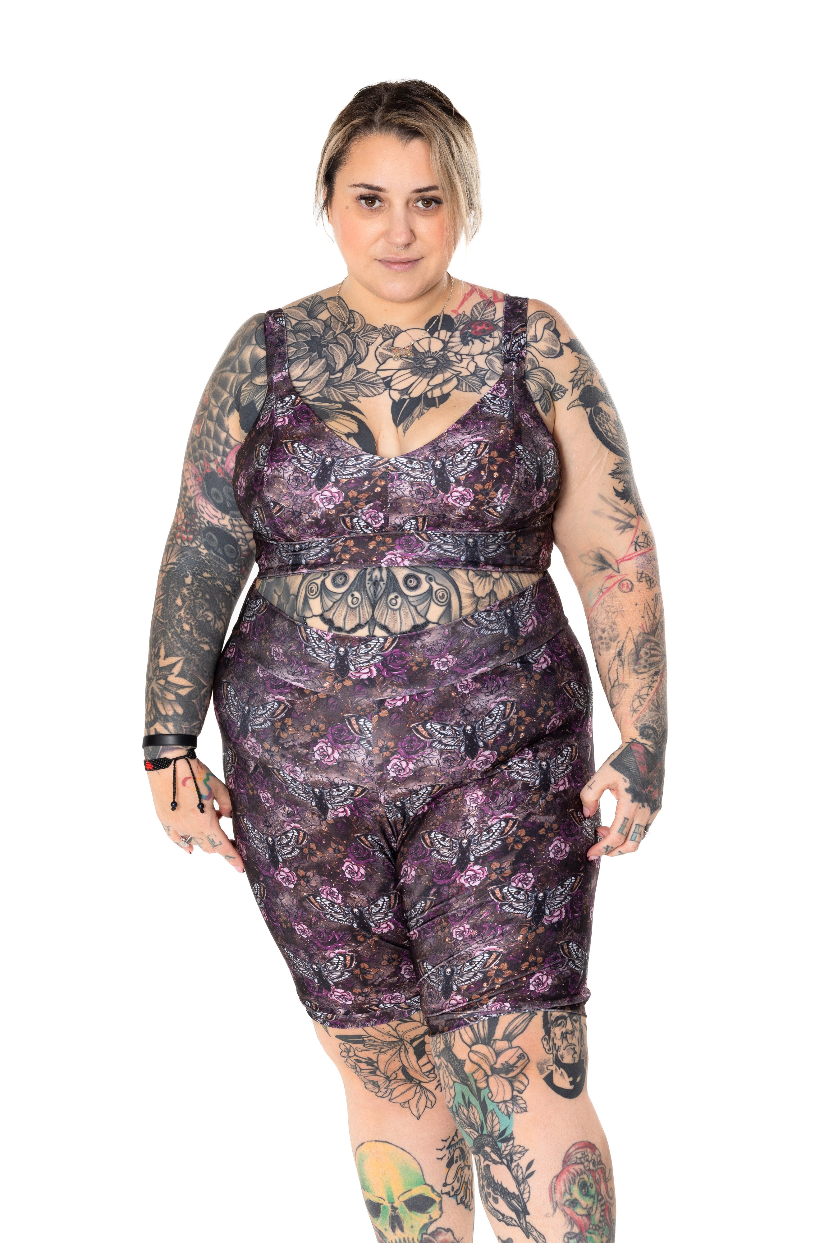 Wilde Mode Swim Bra | Goth Moth