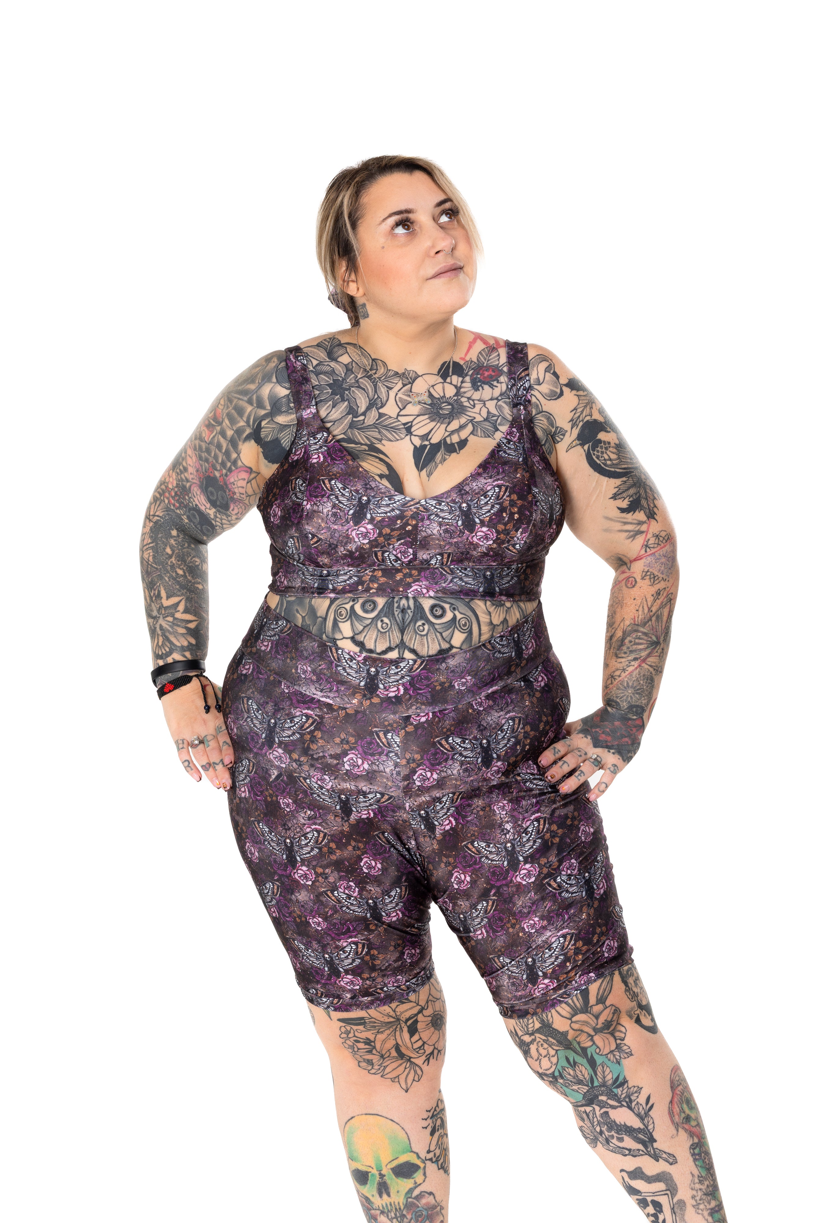 Wilde Mode Swim Bra | Goth Moth