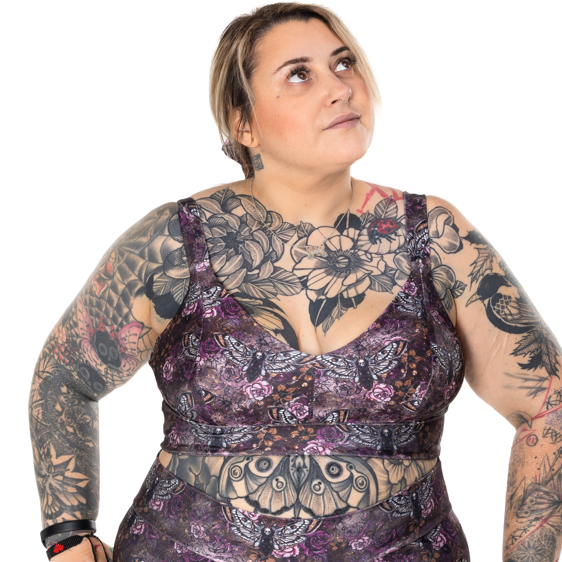 Wilde Mode Swim Bra | Goth Moth