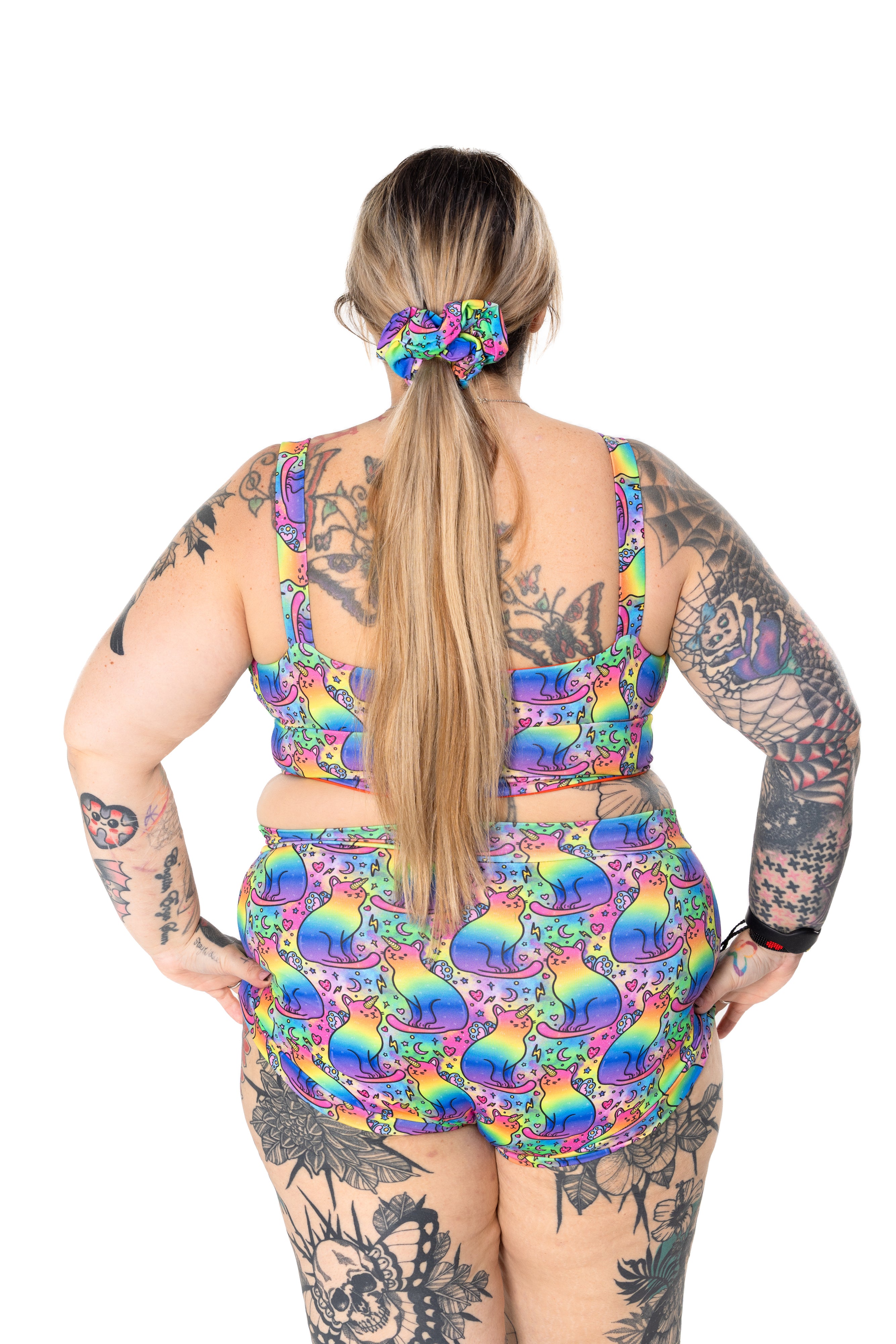 Comfort Briefs | Rainbow Unicorn Cats | Organic Cotton