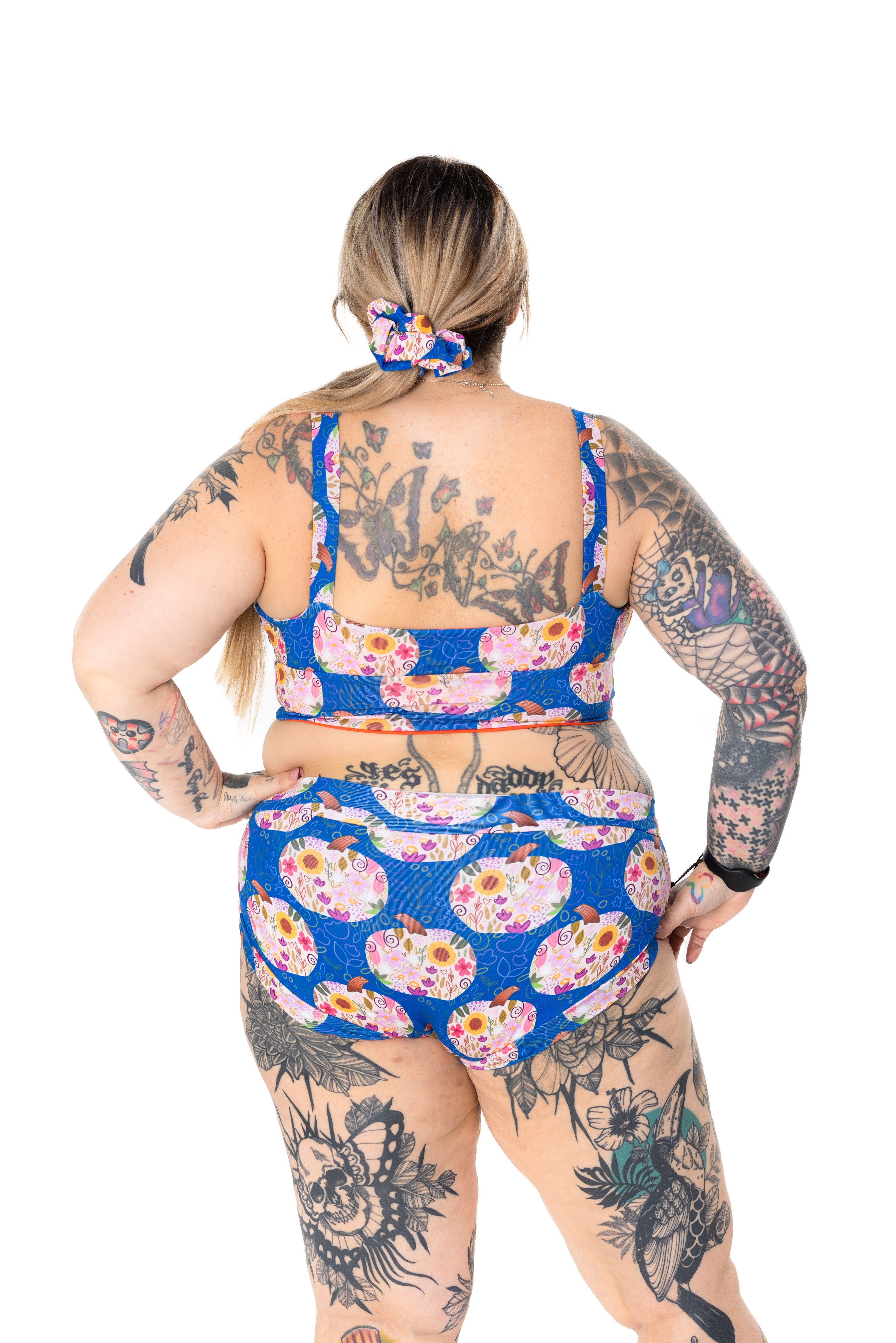 Brief | Floral Pumpkins | Organic Cotton