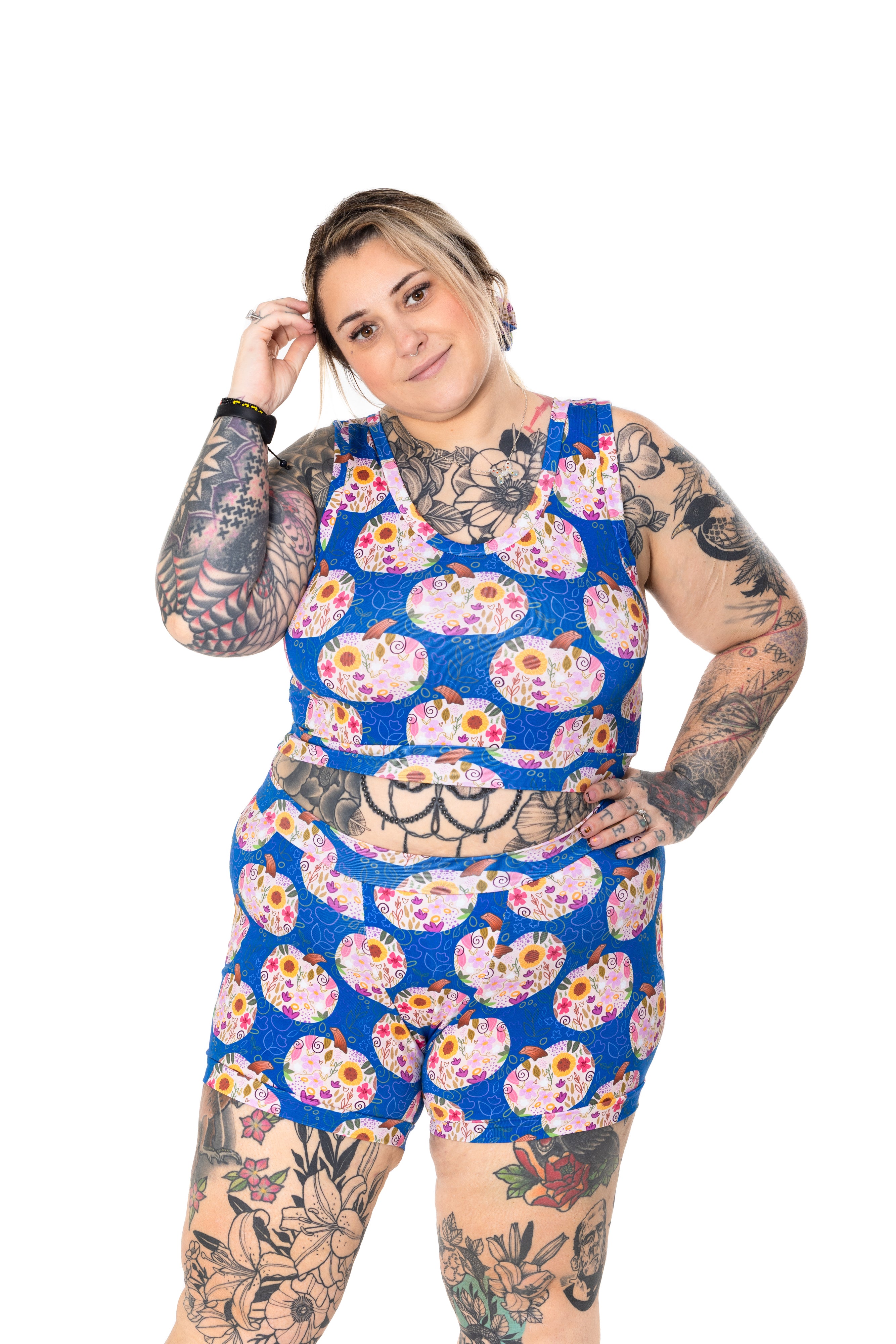Boxers | Floral Pumpkins | Organic Cotton