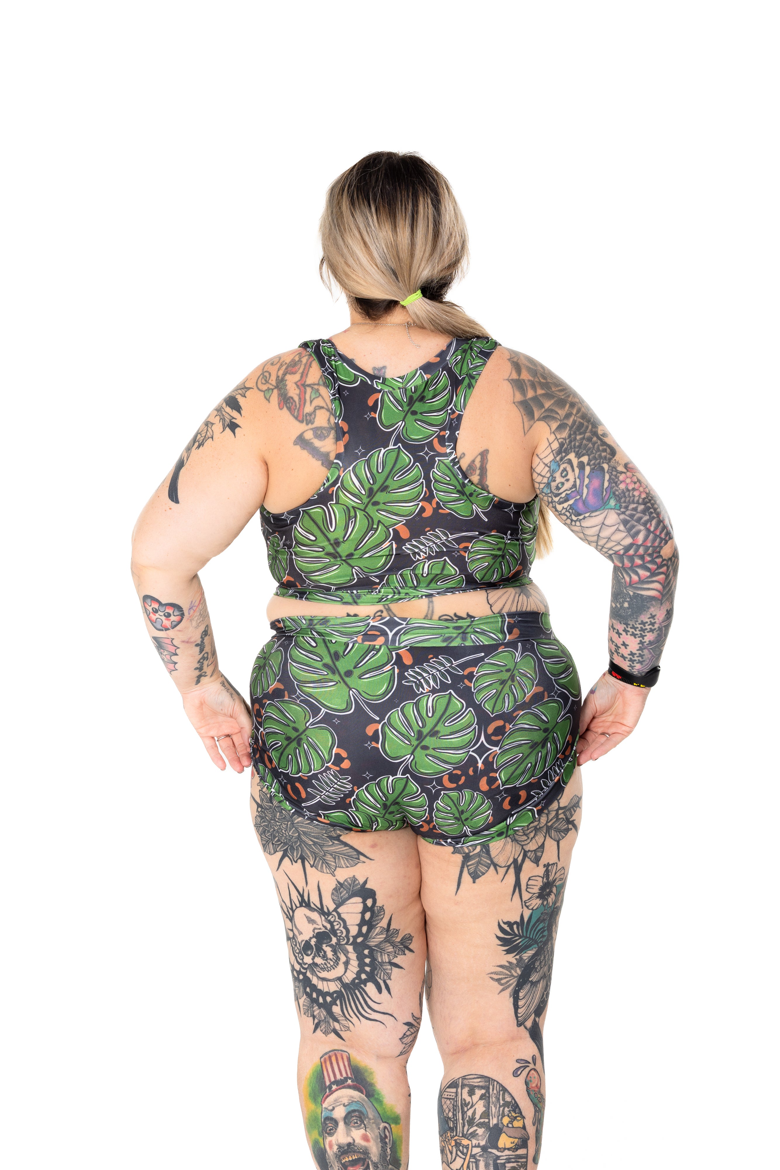 Brief | Monstera Plant Print | Organic Cotton