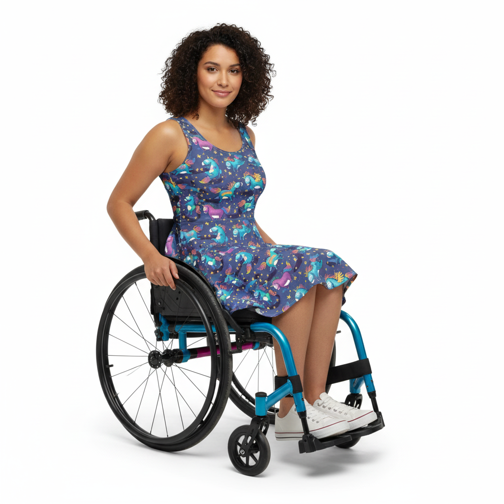 Skater dress | Magical Unicorns | Cotton