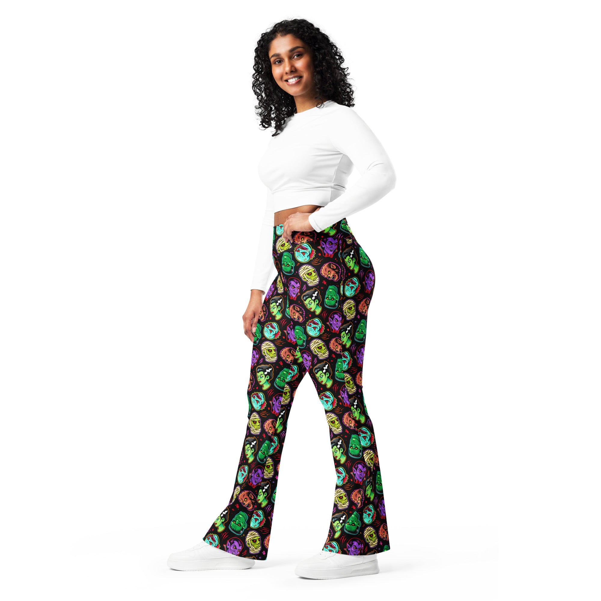 Flare Leggings 2XS-6XL - Designed By Debz