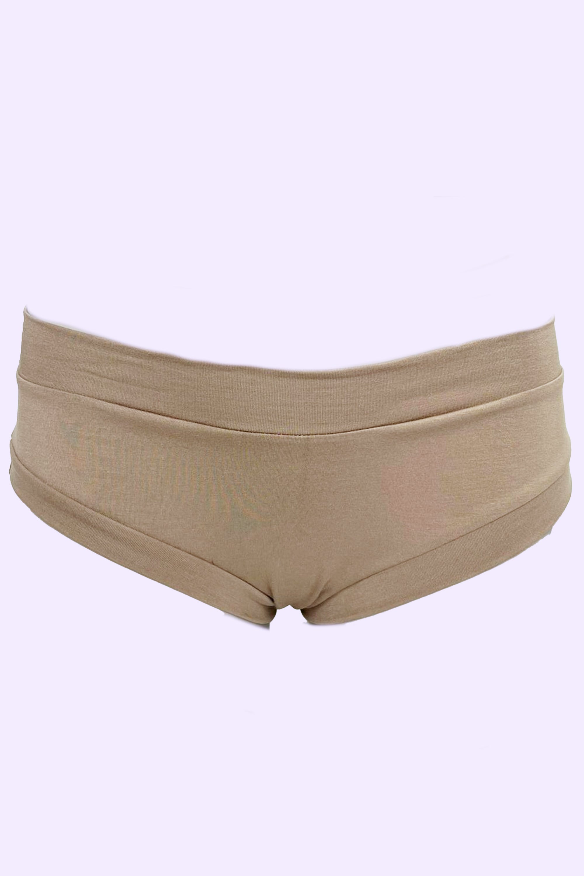 Organic bamboo flat front briefs by Designed By Debz, showing ultra-soft, handmade bamboo fabric with a comfortable waistband.