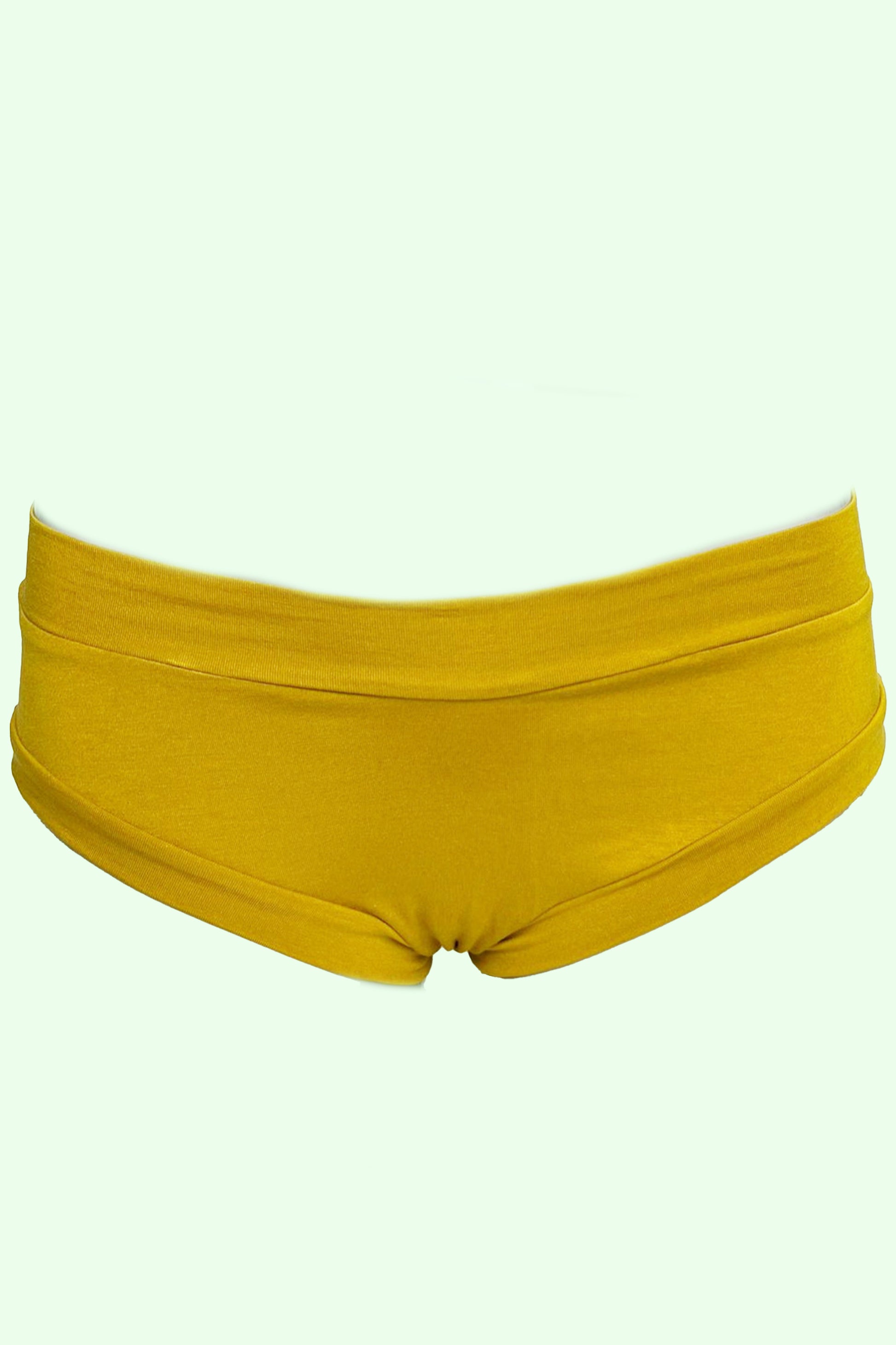 Organic bamboo ultra soft flat front briefs by Designed By Debz, featuring smooth fabric and comfortable fit.
