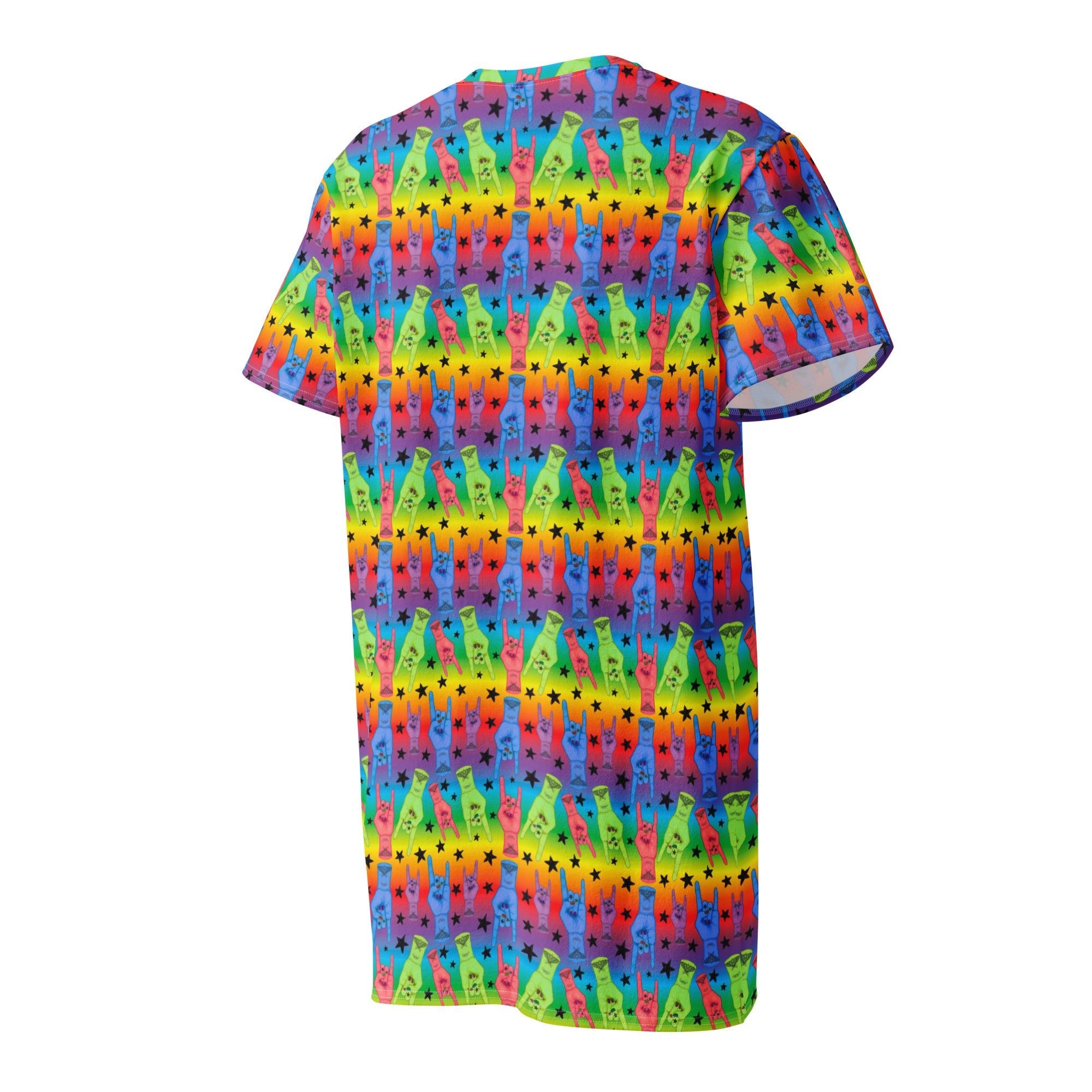 Cotton t-shirt dress | Hail to the King | Brandon Tribute - Designed By Debz
