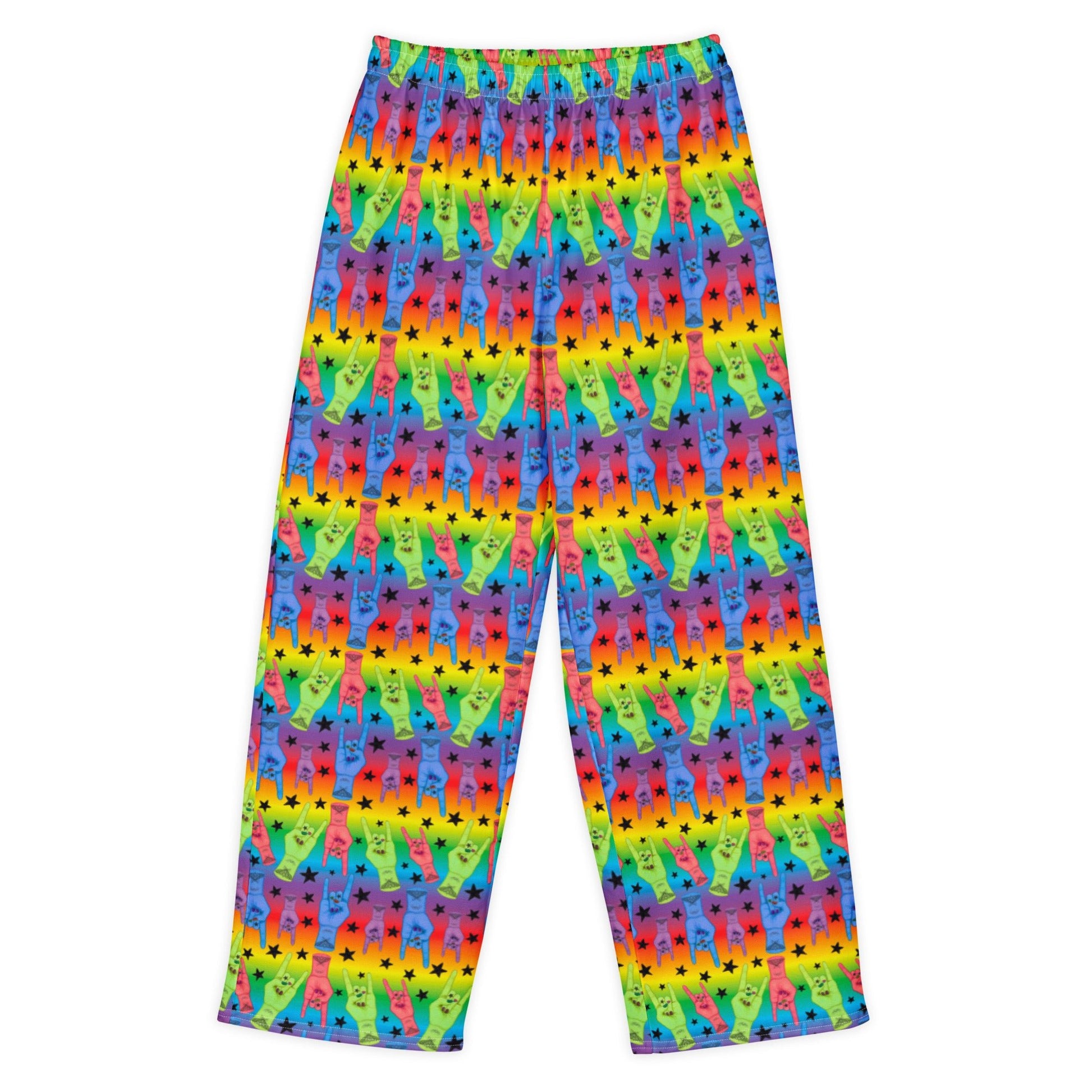 Cotton Wide Leg Joggers | Hail to the King | Brandon Tribute - Designed By Debz