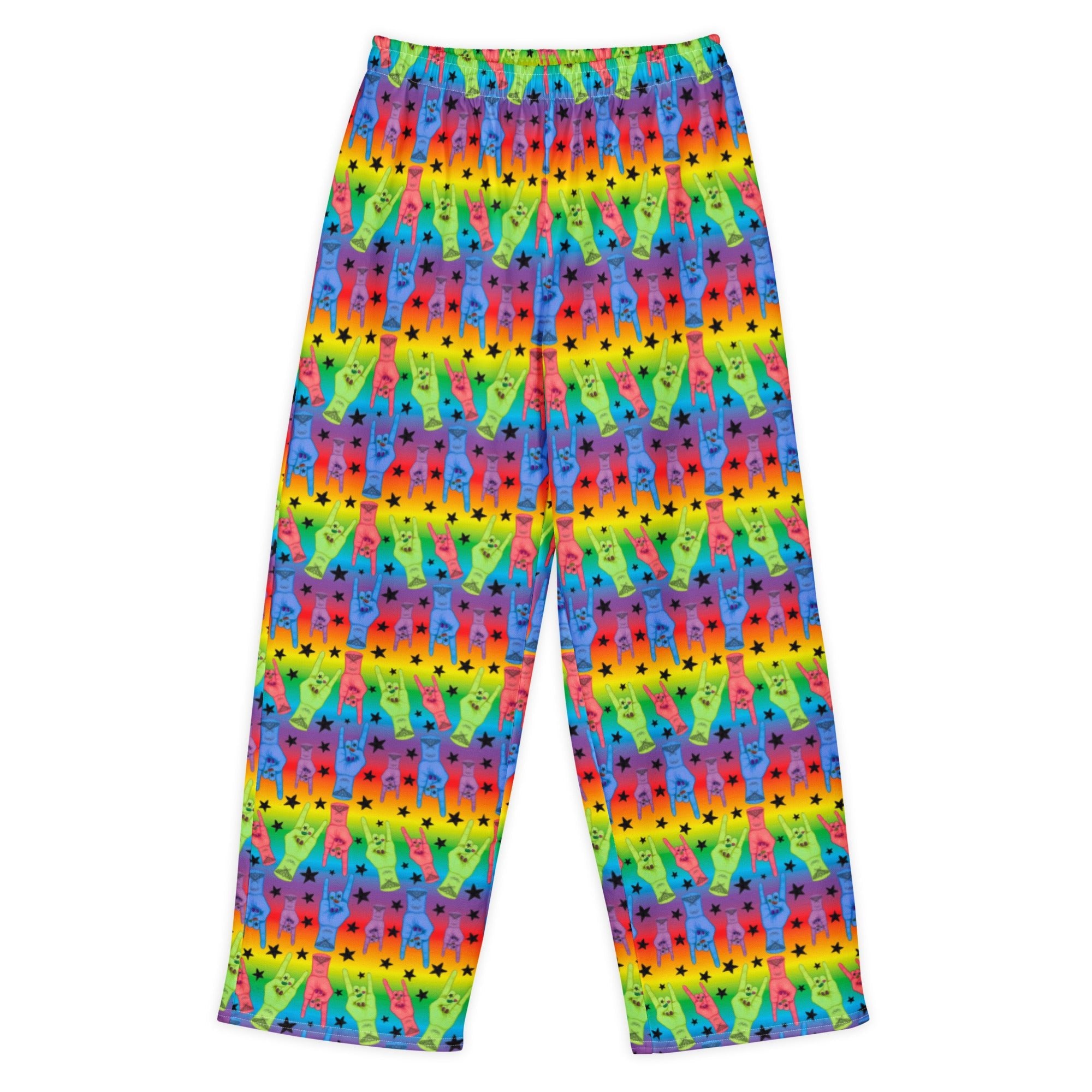 Cotton Wide Leg Joggers | Hail to the King | Brandon Tribute - Designed By Debz