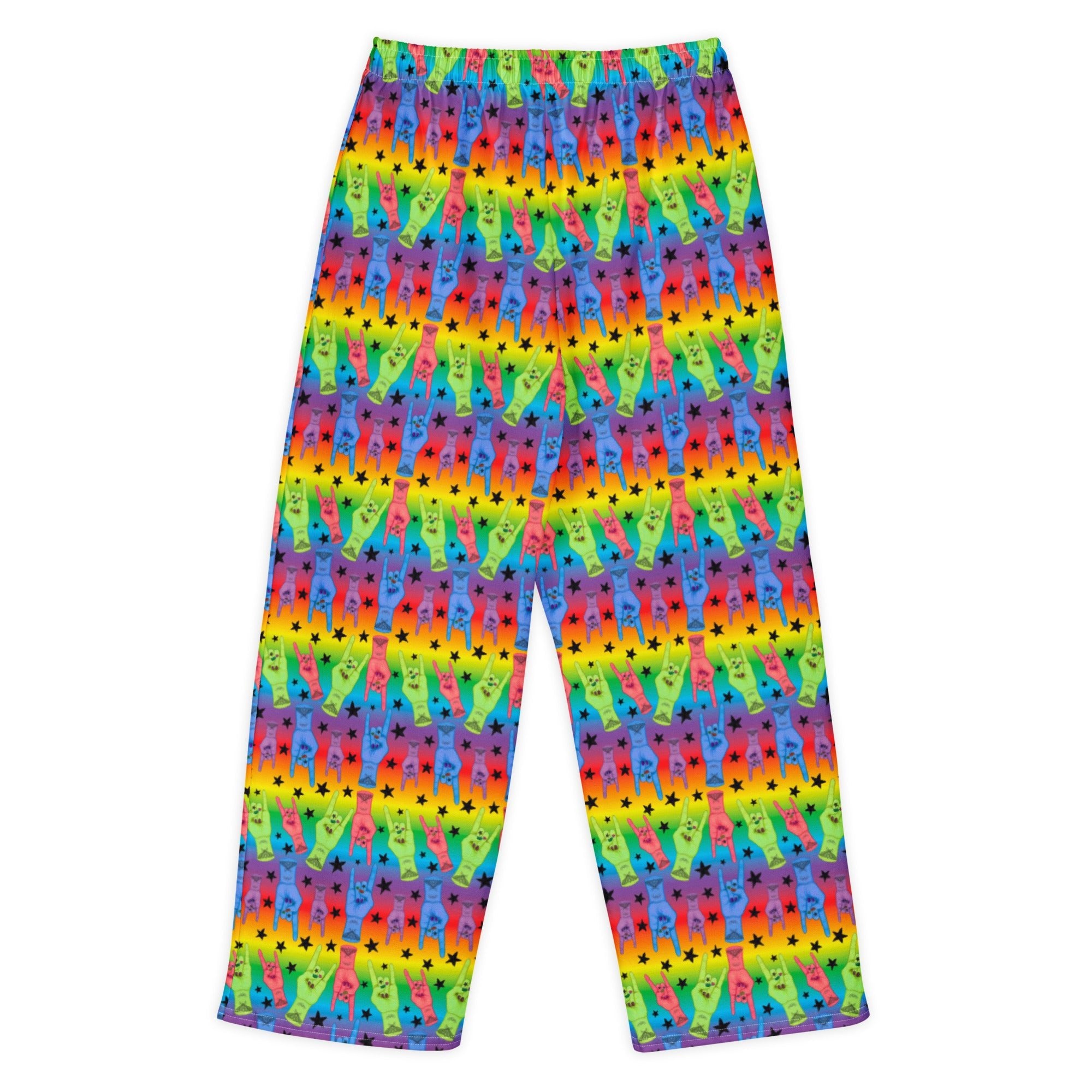 Cotton Wide Leg Joggers | Hail to the King | Brandon Tribute - Designed By Debz