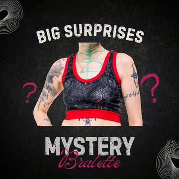 Comfort Bralette | Mystery Print | Organic Cotton
