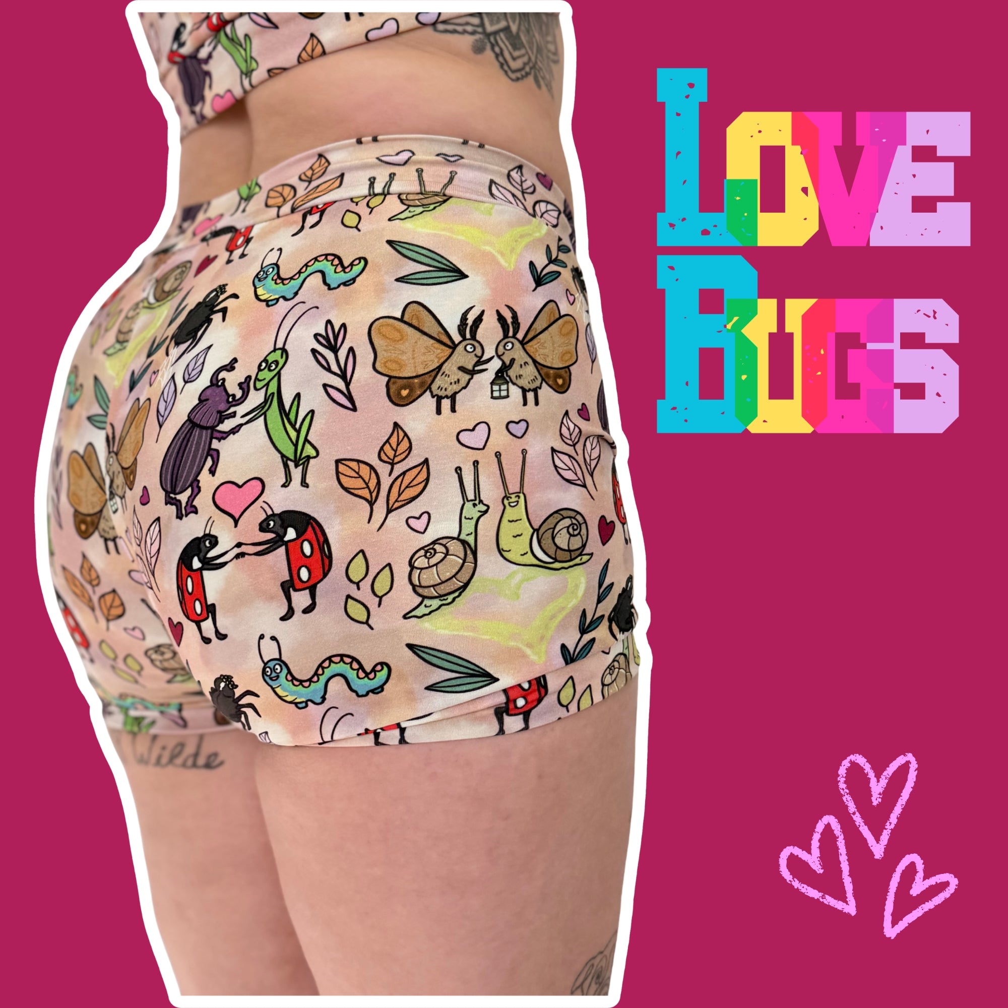Comfort Boxers | Love Bugs | Organic Cotton