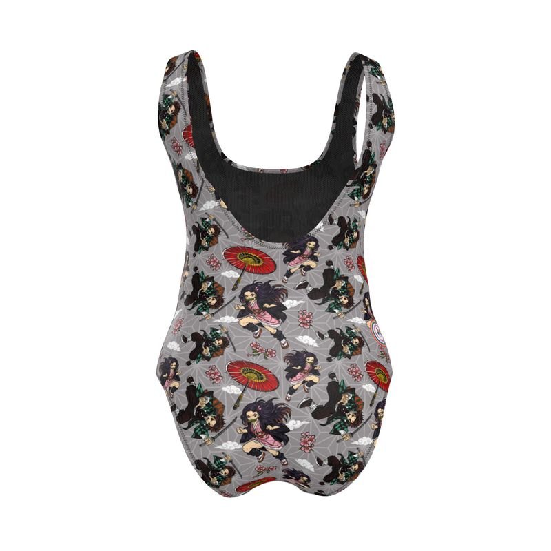 Handmade UK Swimsuit | Sizes 2XS to 7XL | Demon Killer - Designed By Debz