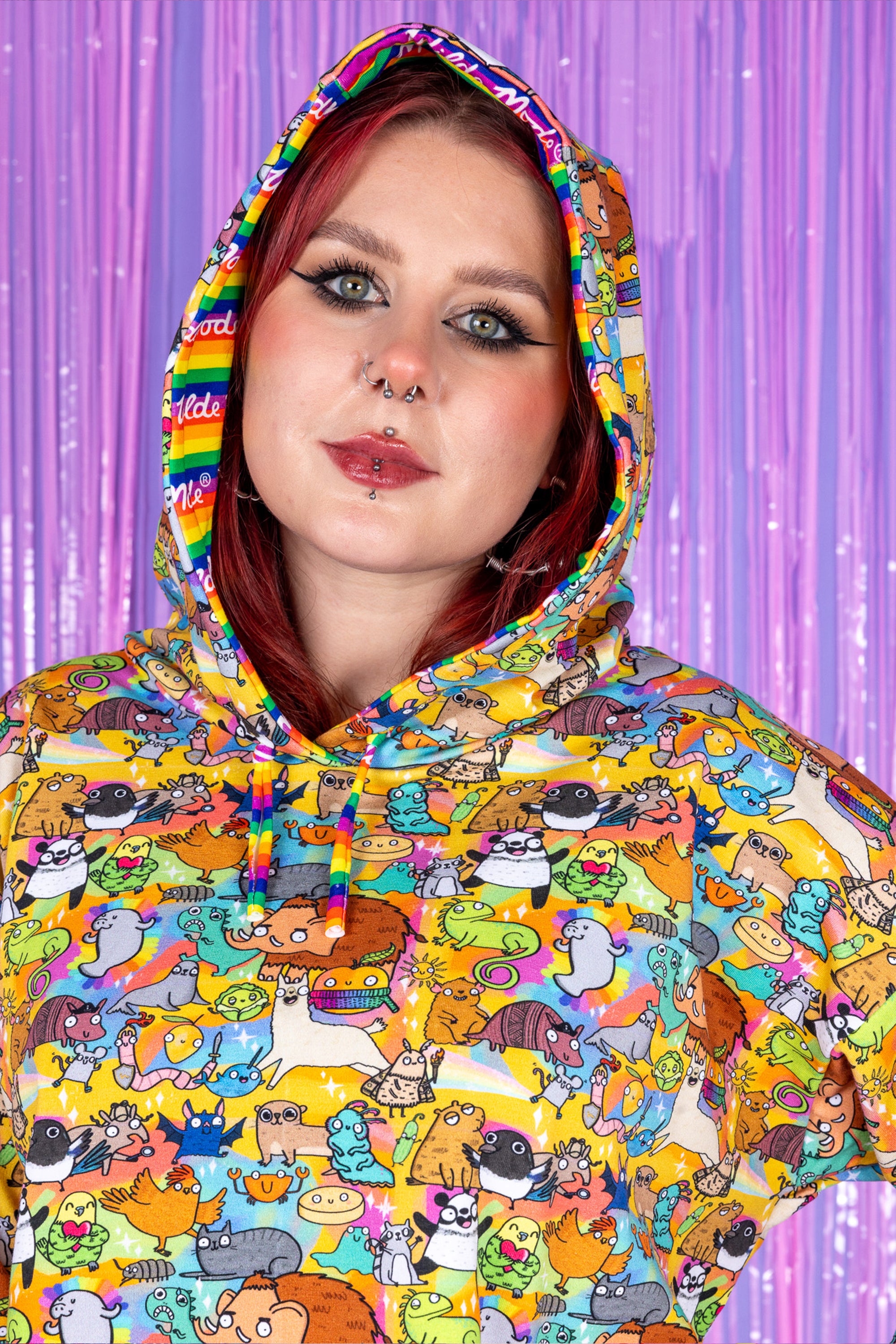 Hoodie | Wilde Mode x Katie Abey Weird & Wonderful | French Terry