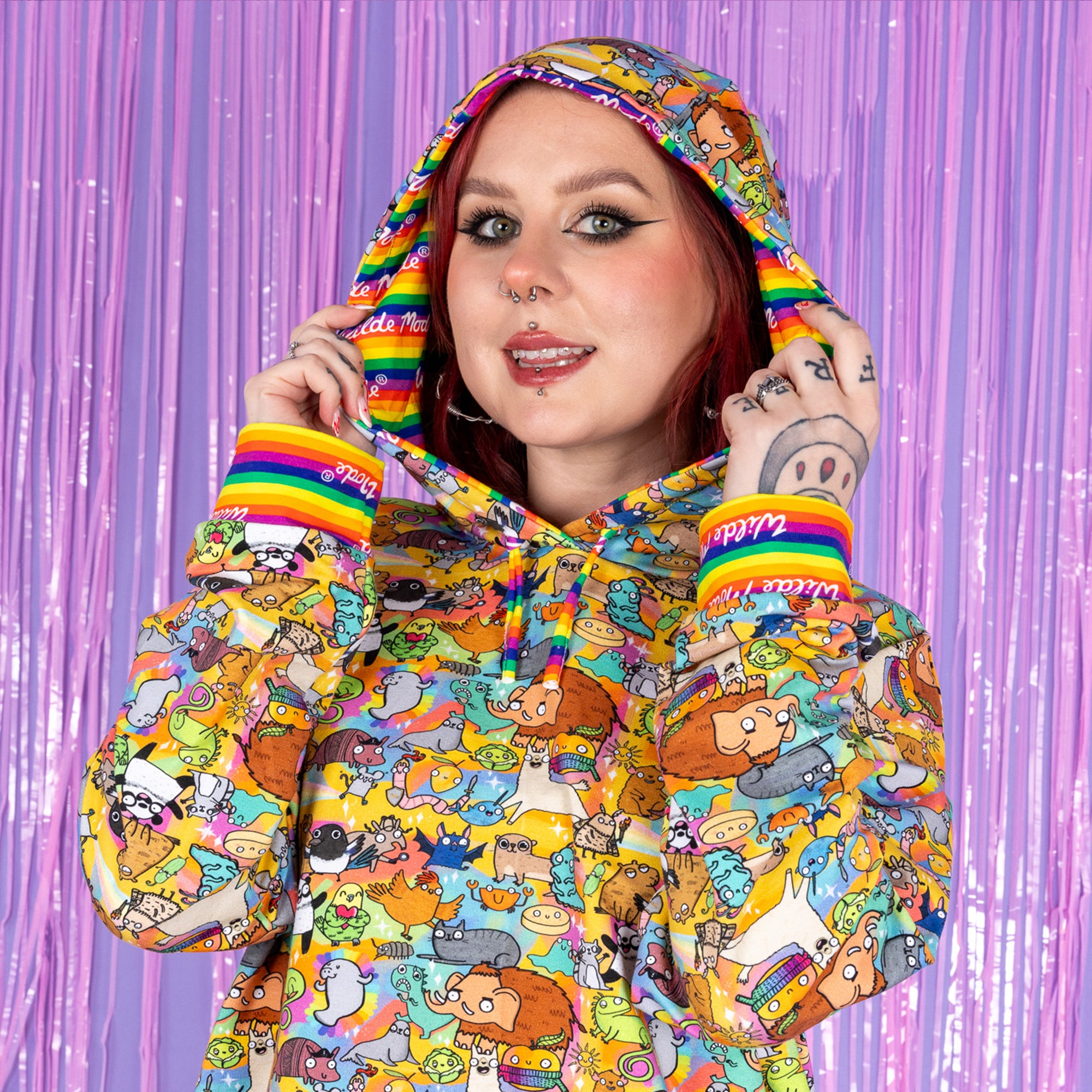 Hoodie | Wilde Mode x Katie Abey Weird & Wonderful | French Terry