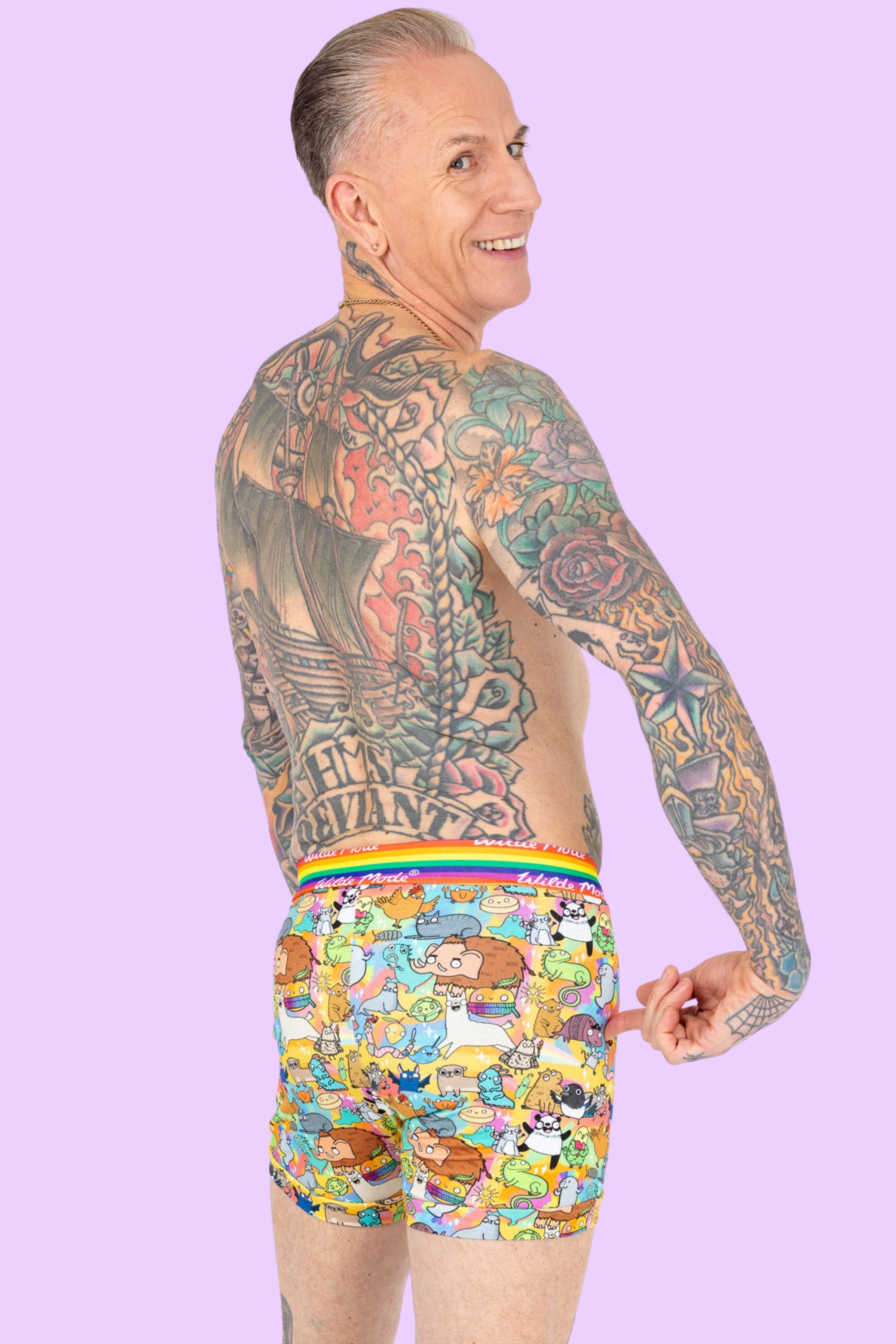 Boxers | Wilde Mode x Katie Abey Weird & Wonderful Boxers | Organic Cotton