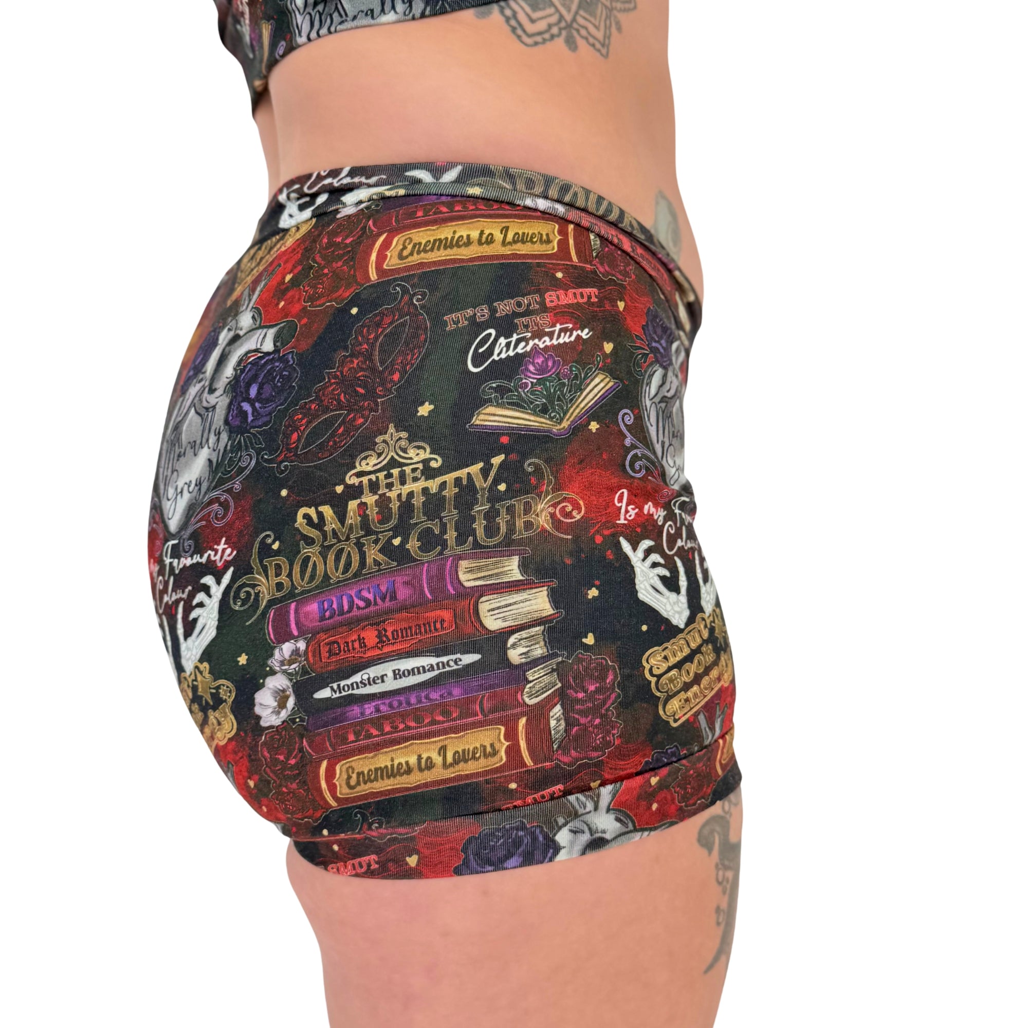 Comfort Boxers | Smut Readers Book Print | Organic Cotton