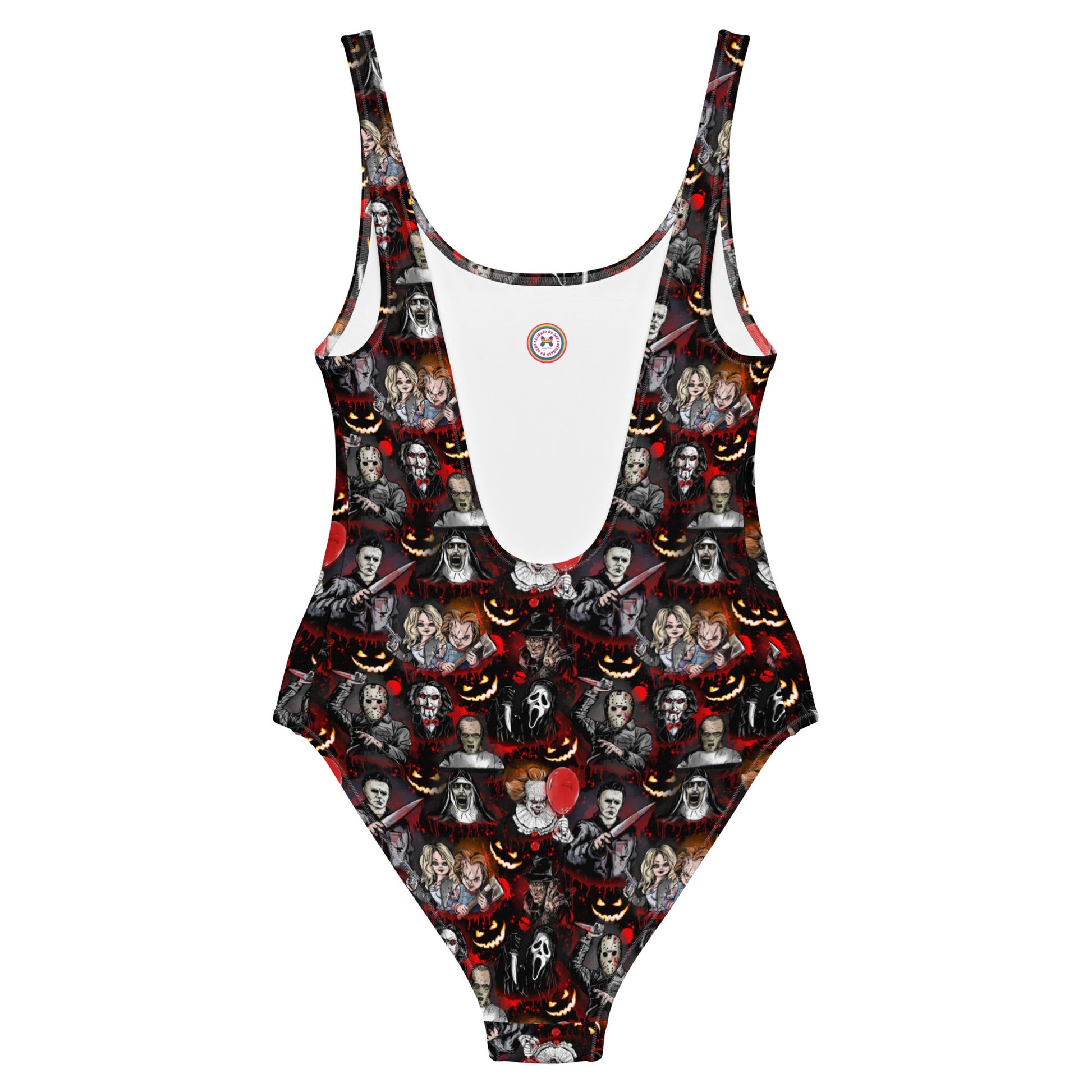 One-Piece Swimsuit | Serial Killers Delight | Recycled - Designed By Debz