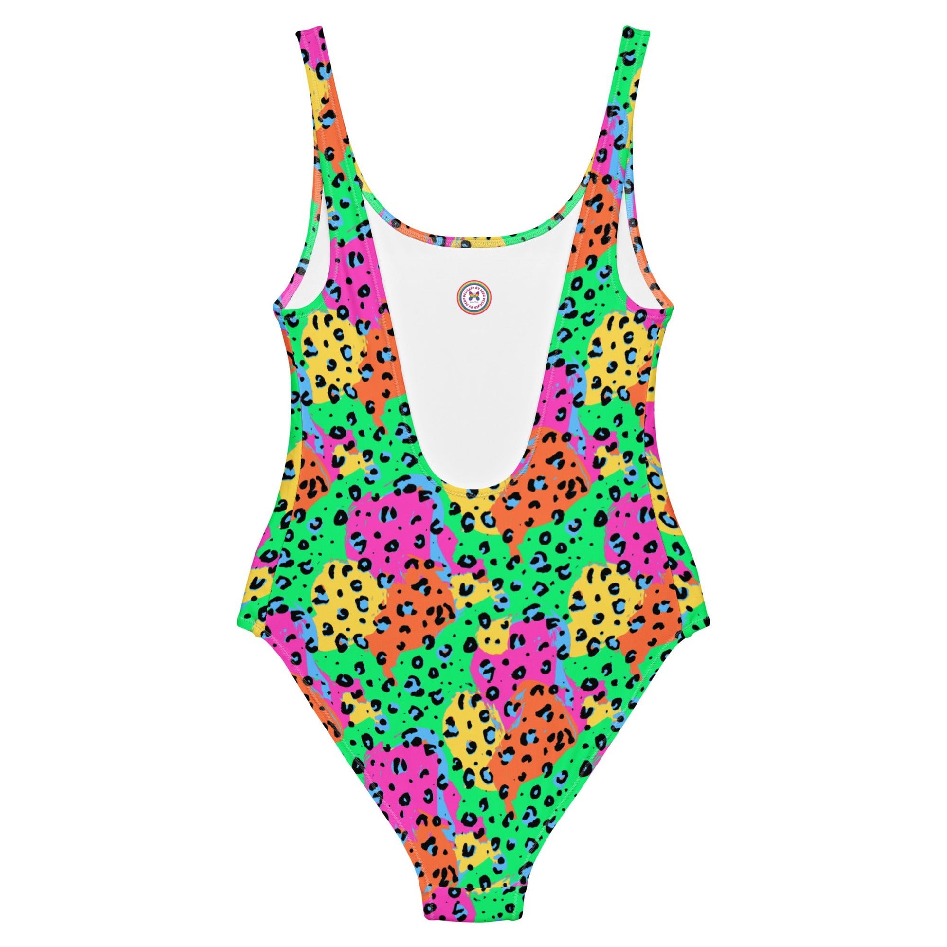 One-Piece Swimsuit | Swimsafe Neon | Recycled - Designed By Debz