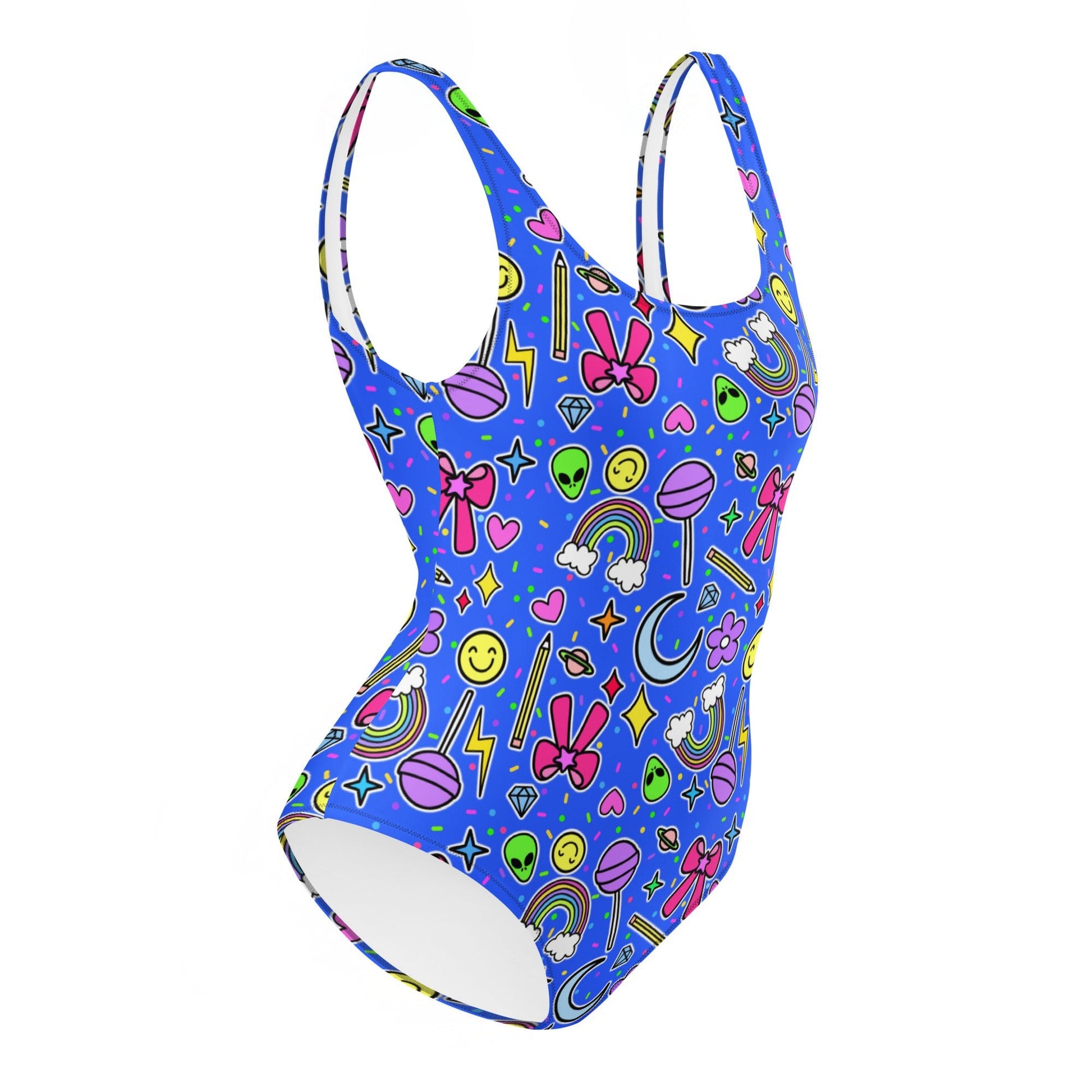 One-Piece Swimsuit | Wilde Mode X Dorkface Creates | Recycled | 2XS - 6XL - Designed By Debz